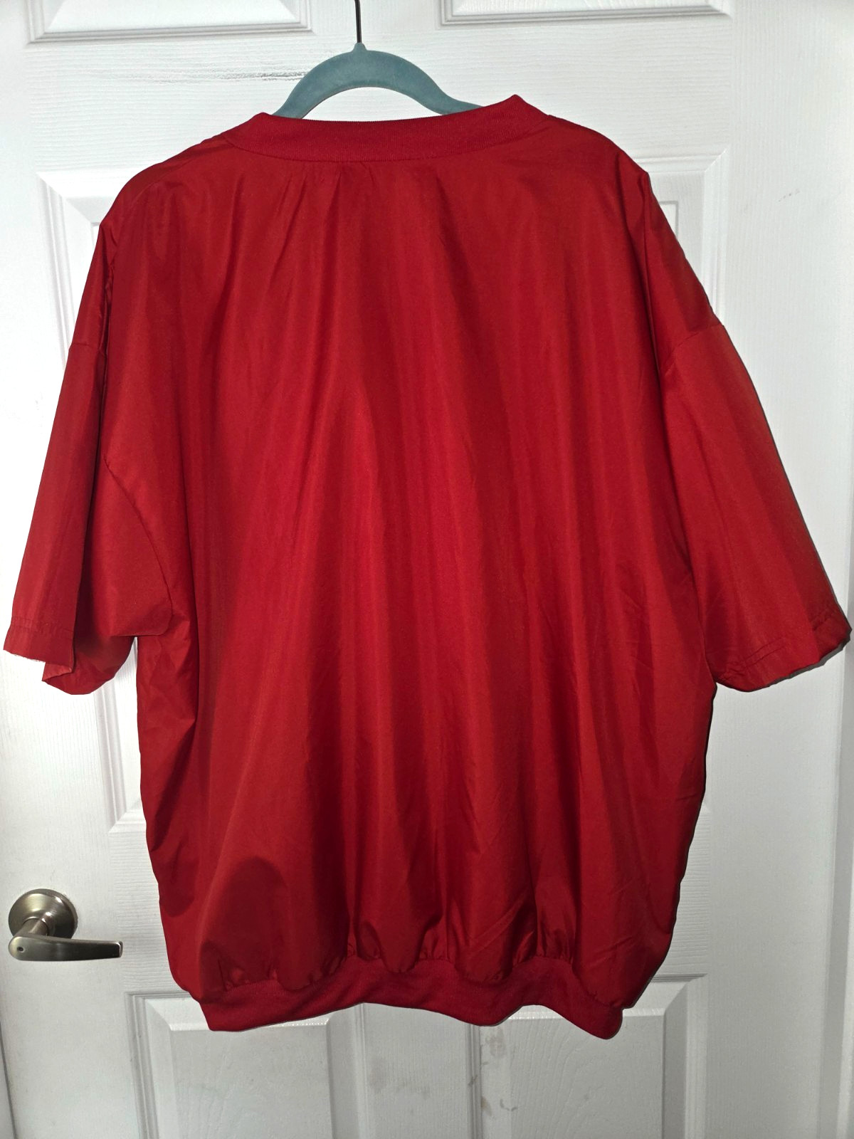 Augusta Sportswear 2XL, Red, Rutgers 67, SS, Windbreaker, NWT, Nice!