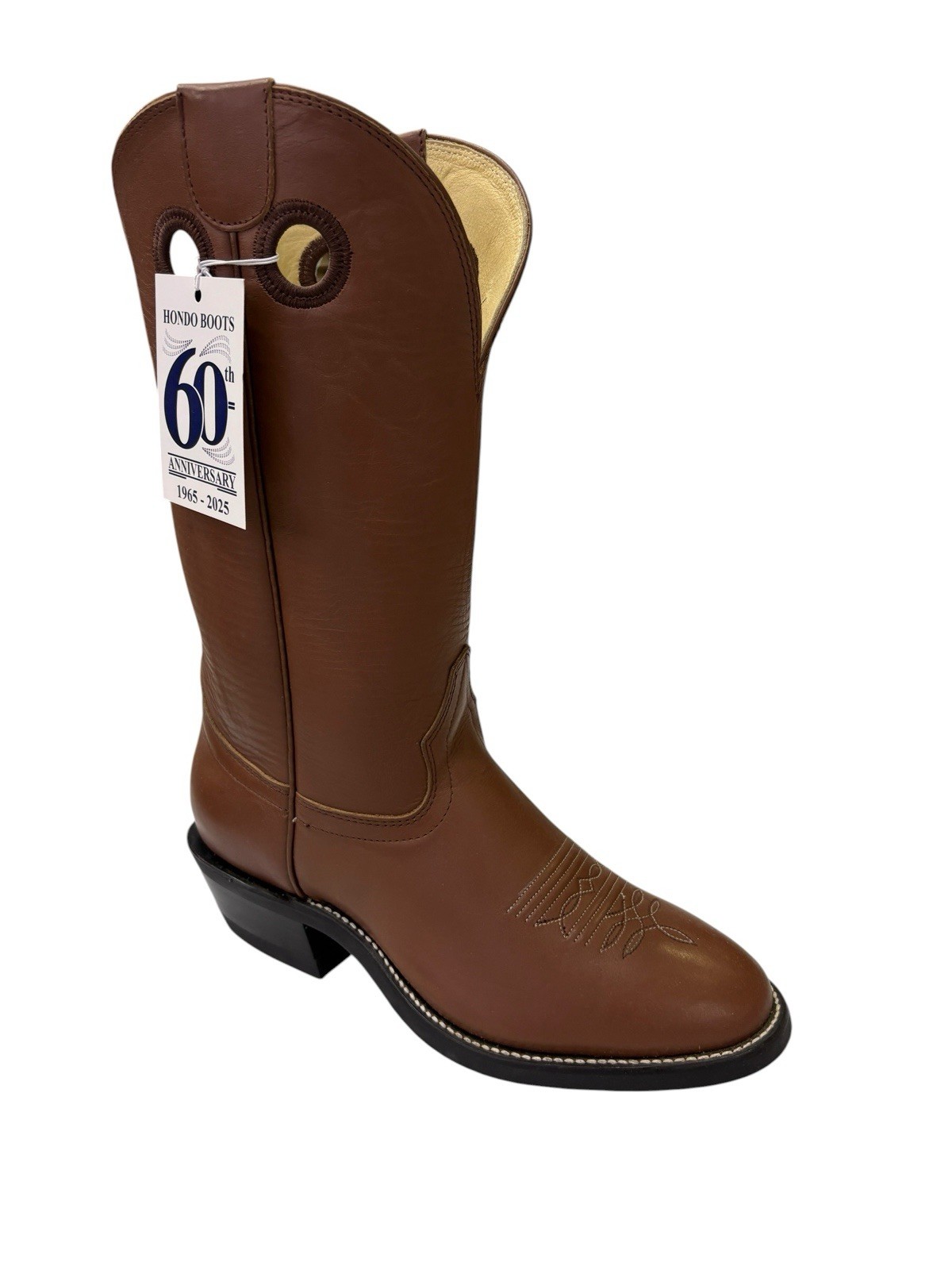 Hondo 7875 Natural Retan Cowboy Boots