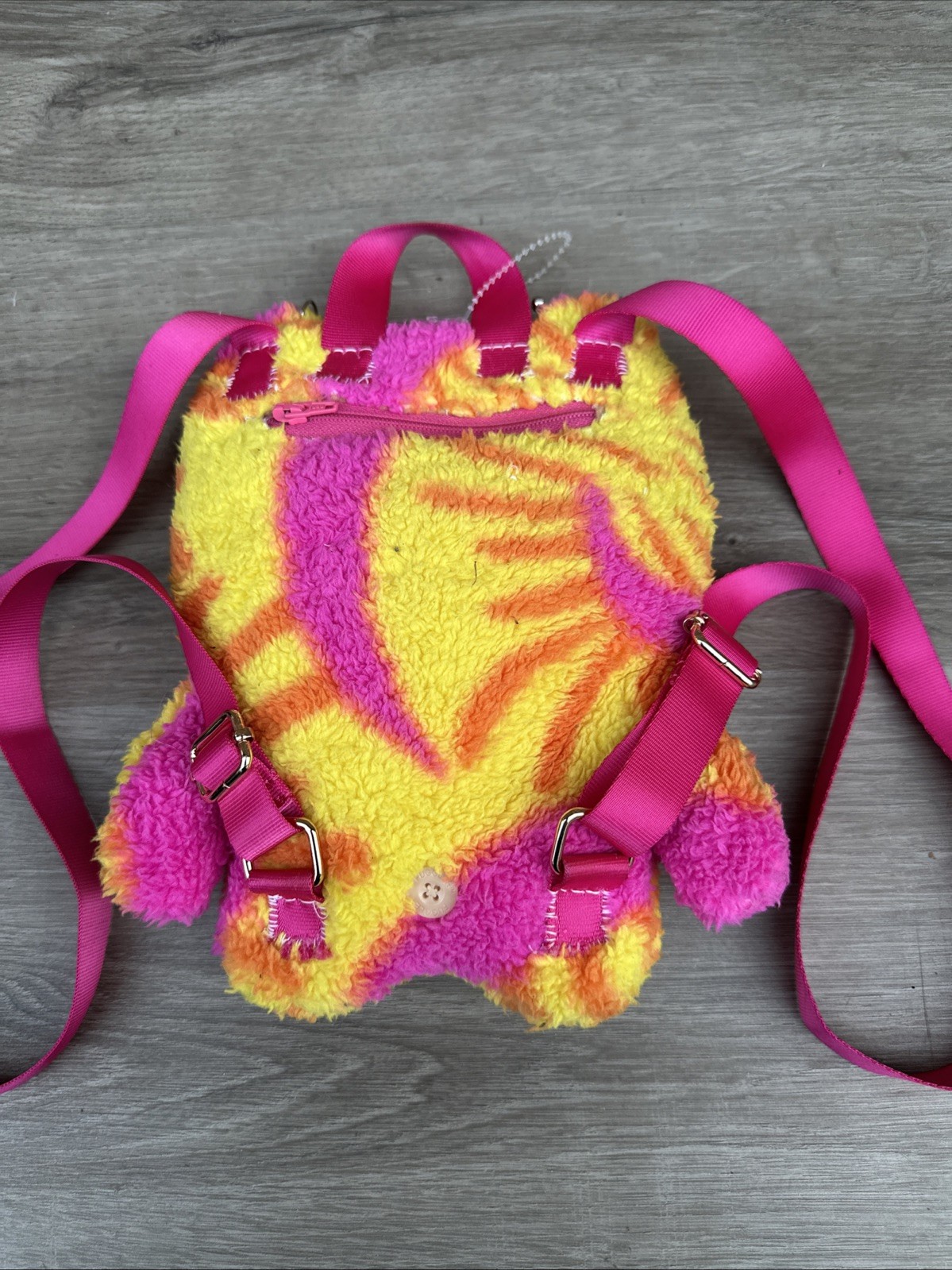 Mini Fuggler Backpack Homemade Adjustable Straps Piercings – Please Read