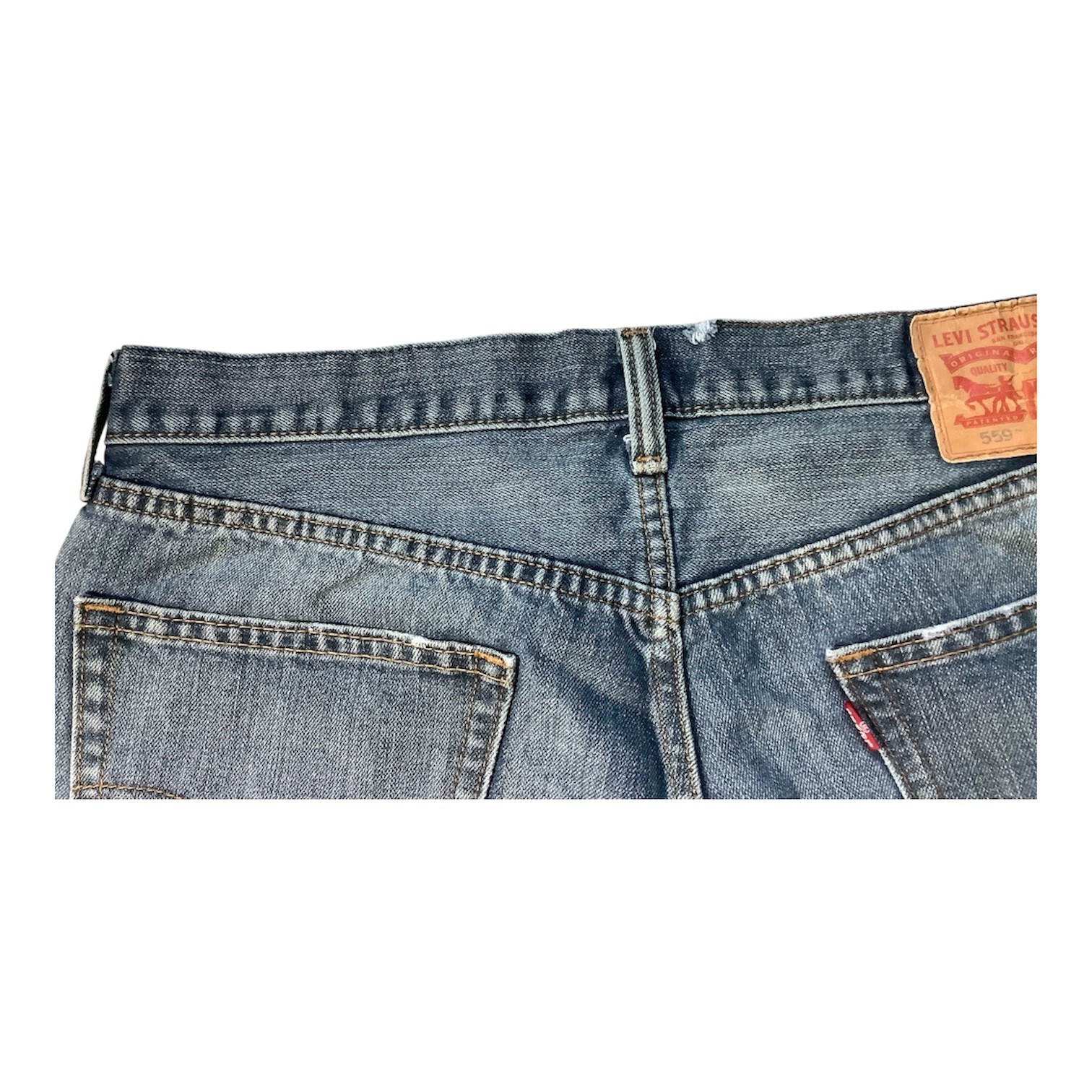 Levi’s 559 Straight Leg Jeans Men’s 34×34 Medium Wash Denim