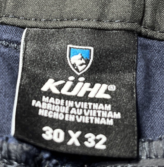 Kuhl Resistor Lite Chino Pants Men’s 30×32 Blue Stretch Hiking Commuter UPF 50+