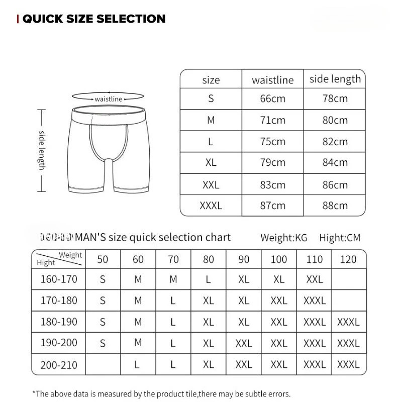 ETHIKA 6PCS Men Boxer Briefs Breathable Mesh Underwear Printed Plus Size