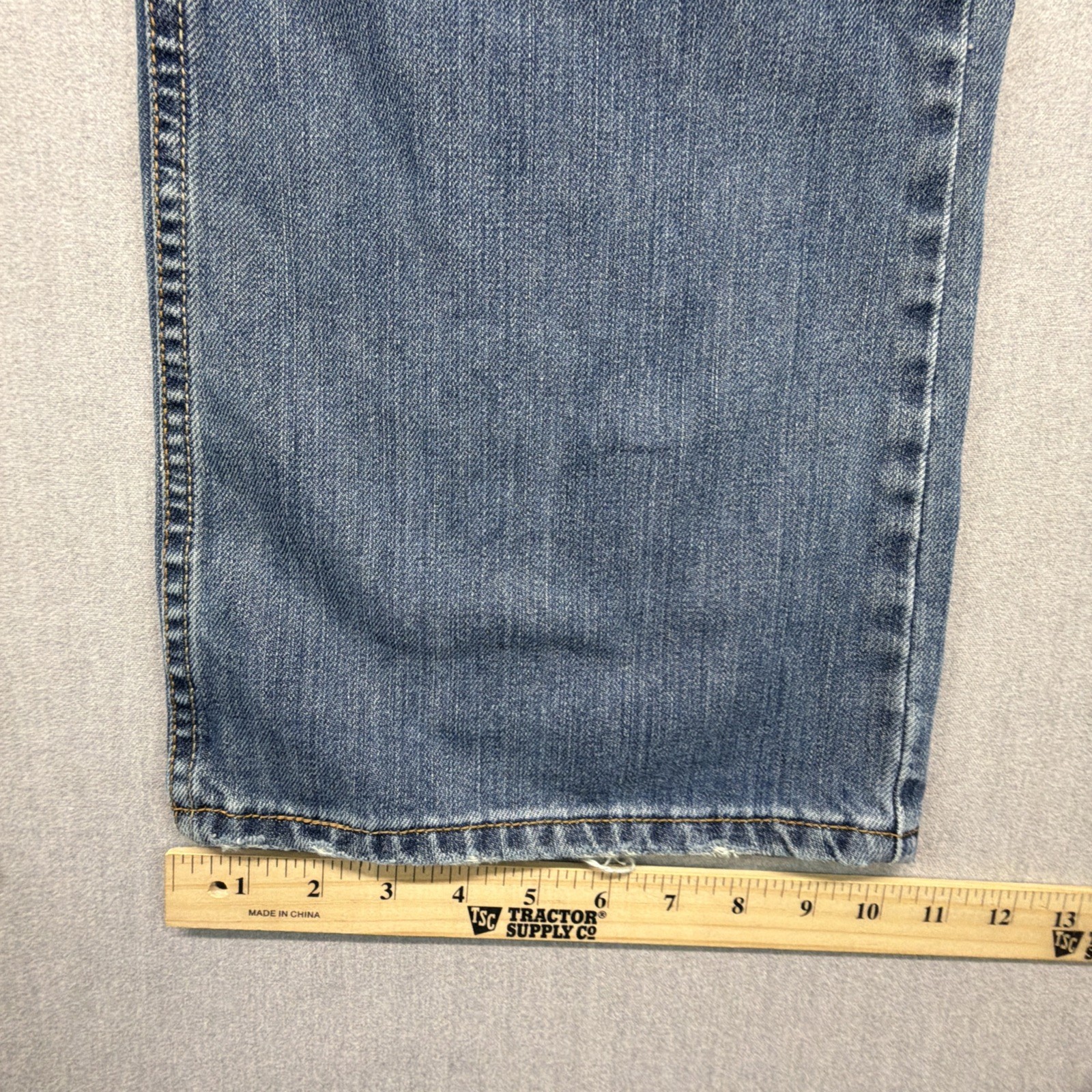 Vintage Levis 527 Jeans Bootcut 36×34 Mens Blue Distressed