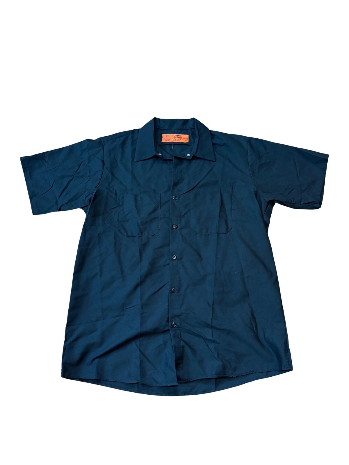 Red Kap® Short Sleeve Industrial Work Shirt SP24BK3 Size Large