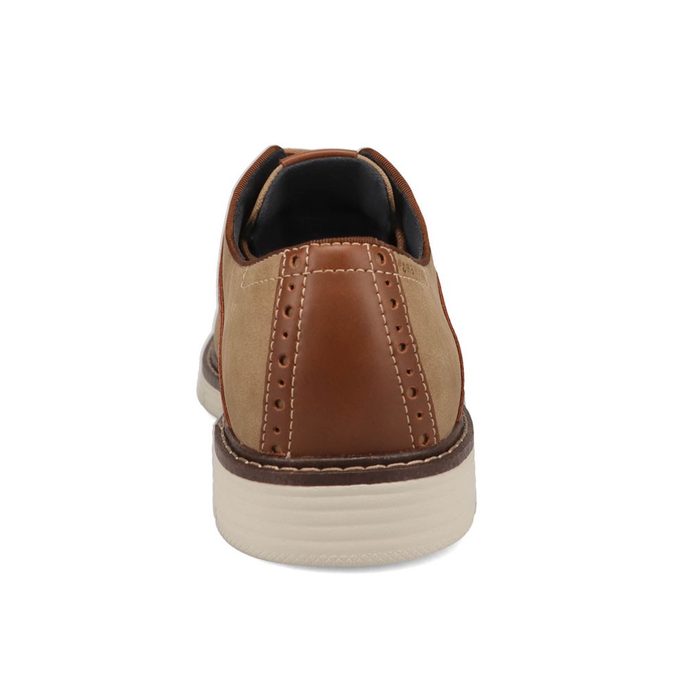 Dockers Mens Egan Nubuck Casual Saddle Lace-Up Oxford