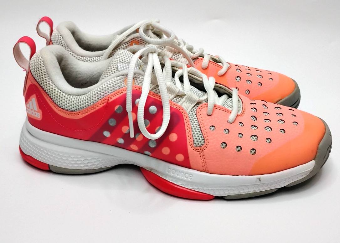 Adidas Barricade Classic Bounce Adituff Tennis Shoes Women Size 8 Pink