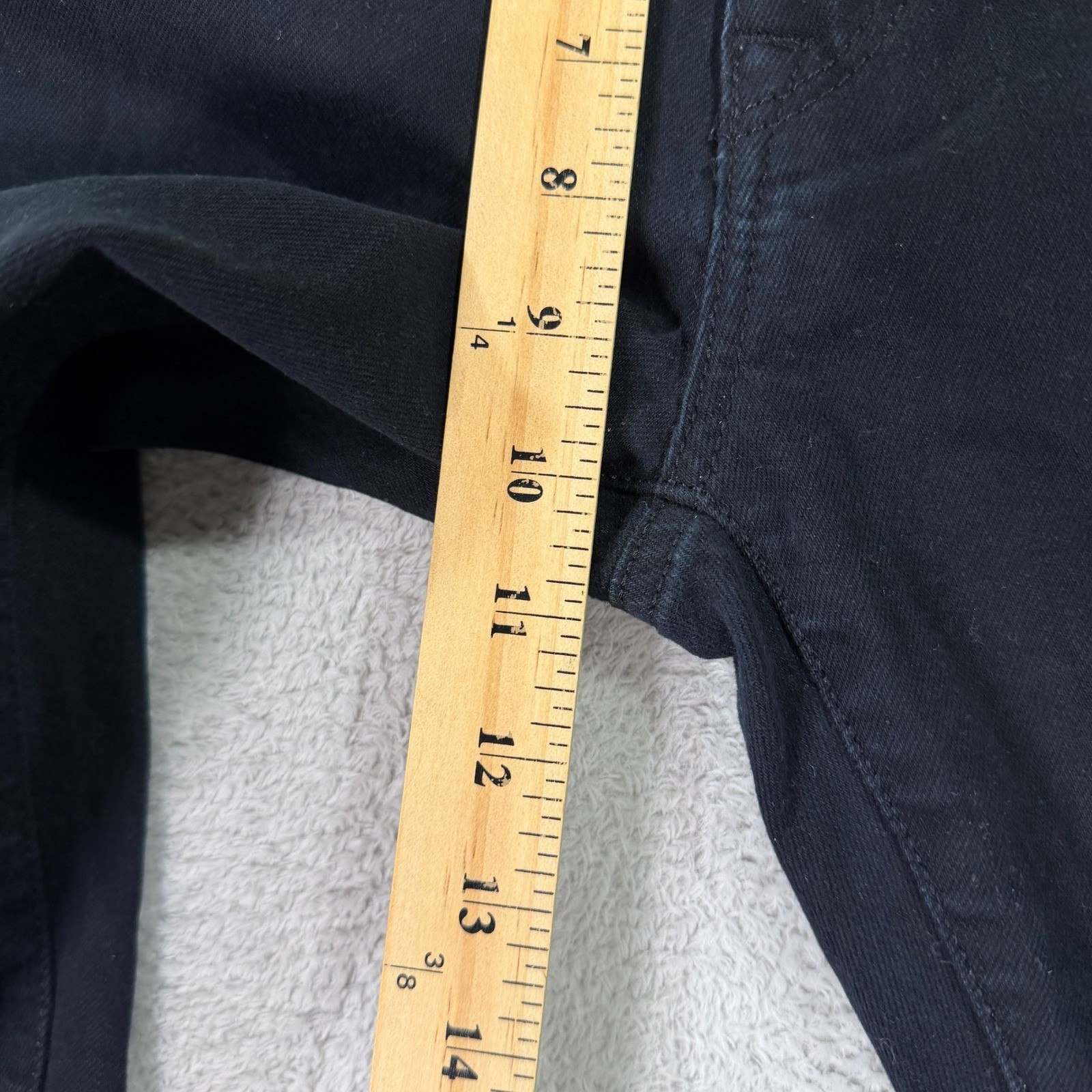 Mavi Mens 34×32 Jake Slim Leg Jeans Adult Black Comfort Stretch Minimalist Denim