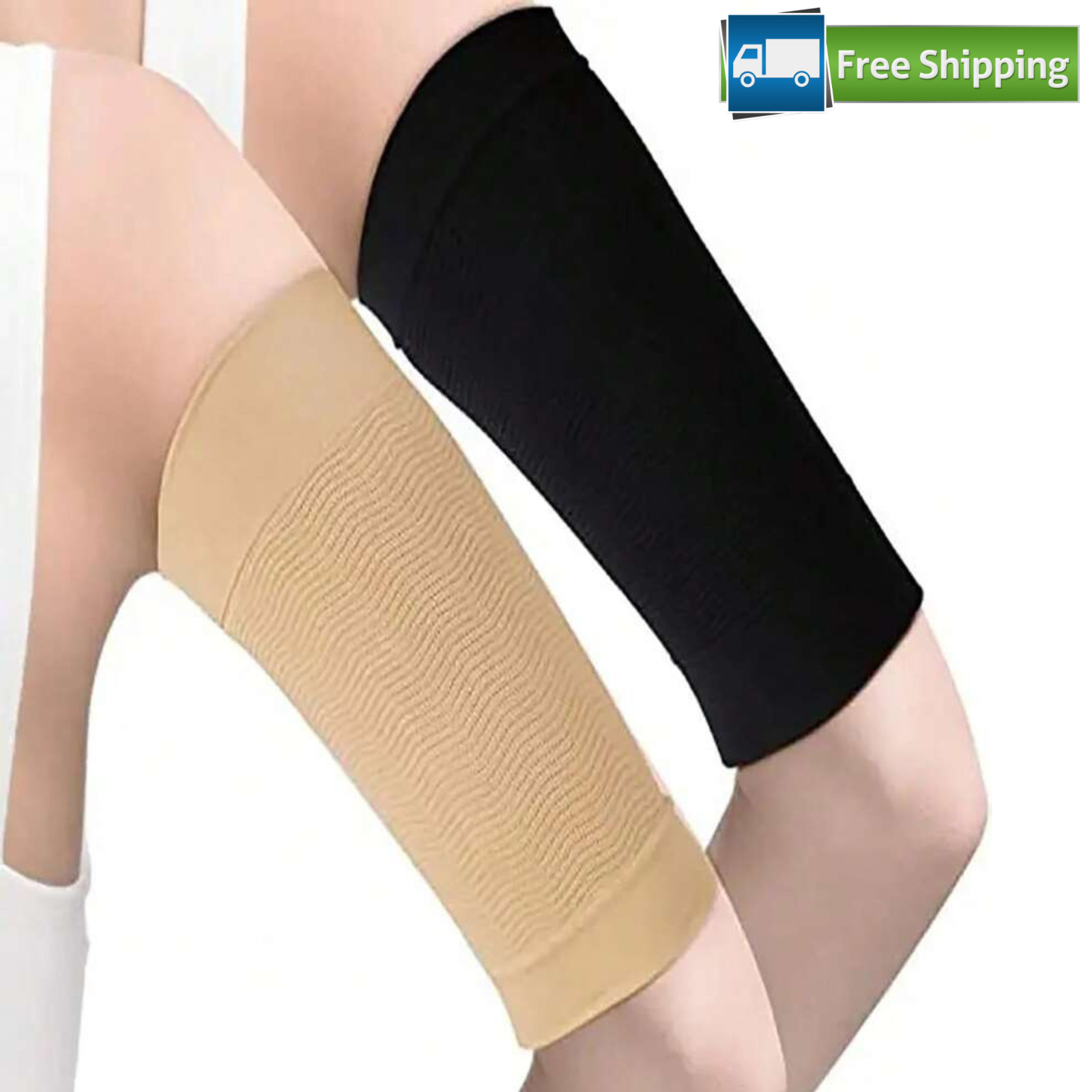 Slimming Arm Sleeves Arm Elastic Slim Upper Arm Compression Shapers 1 Pair