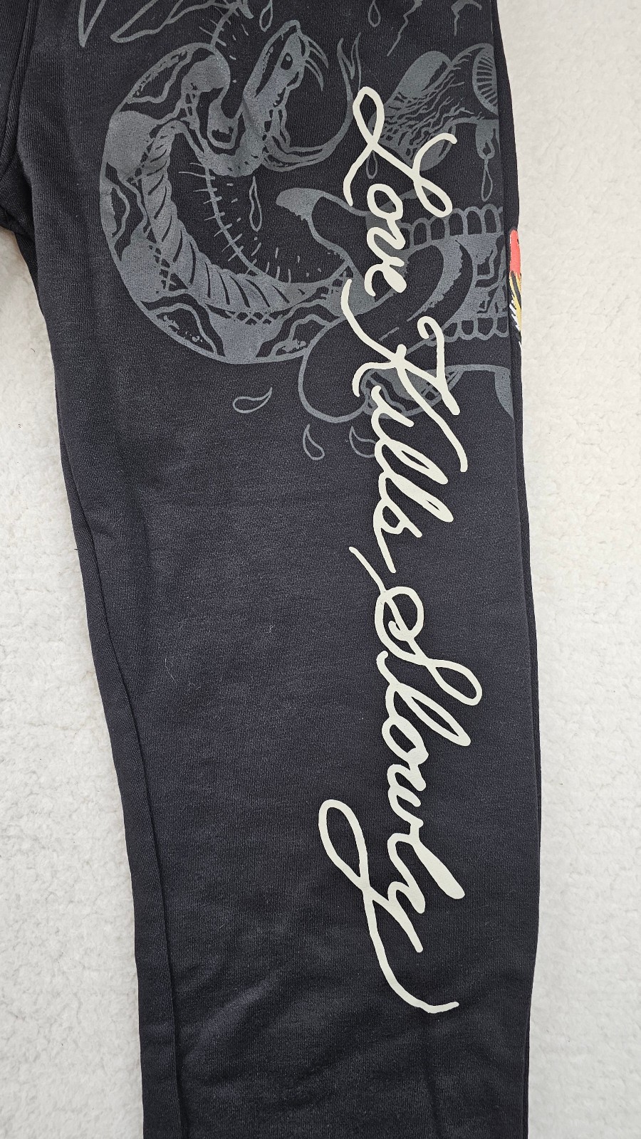 Ed Hardy Double Tiger Sweatpants Joggers Mens Printed Graphics PICK YOUR SIZE