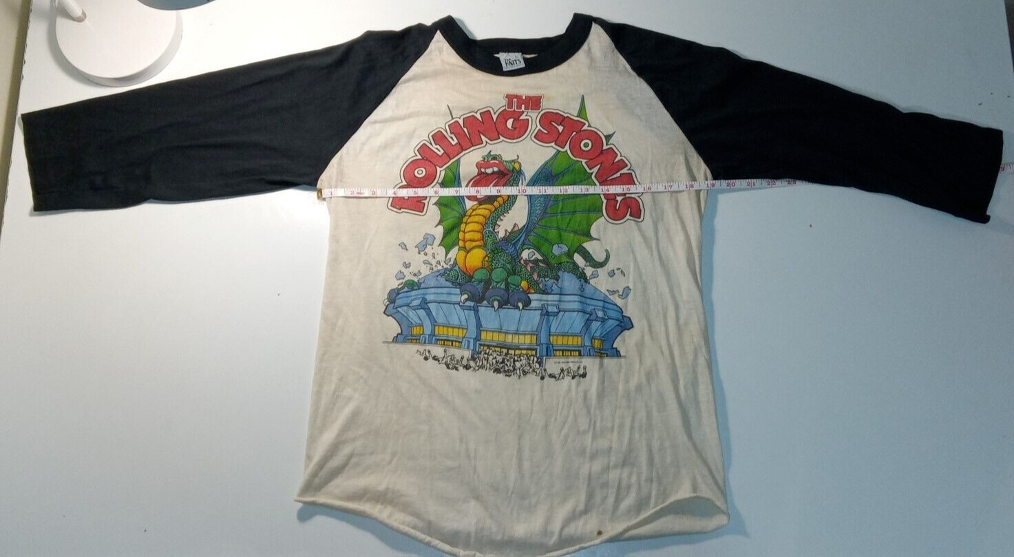 The Rolling Stones 1981 SOLD OUT Vintage Shirt Large – see item description