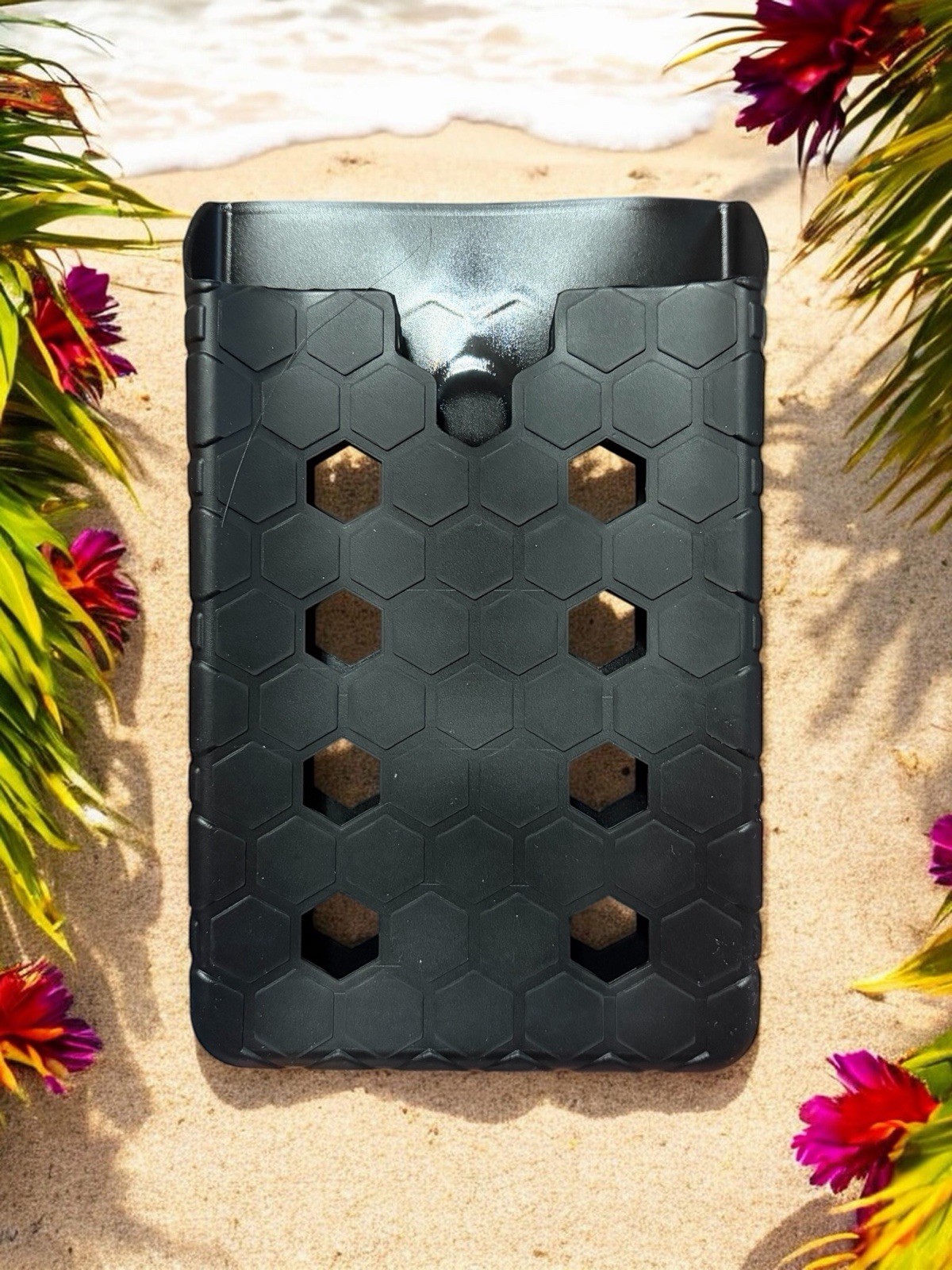 Silicone Phone Holder Beach Bag Bogg Style Black Rubber Charm Accessories