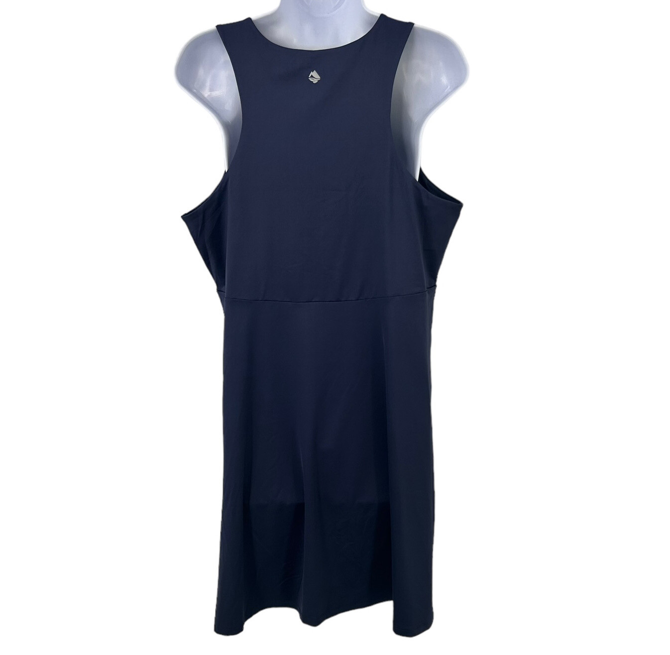 Ocean + Coast Dress Womens Size XL Troop Blue Outdoor Moisture Wicking UPF UV 30