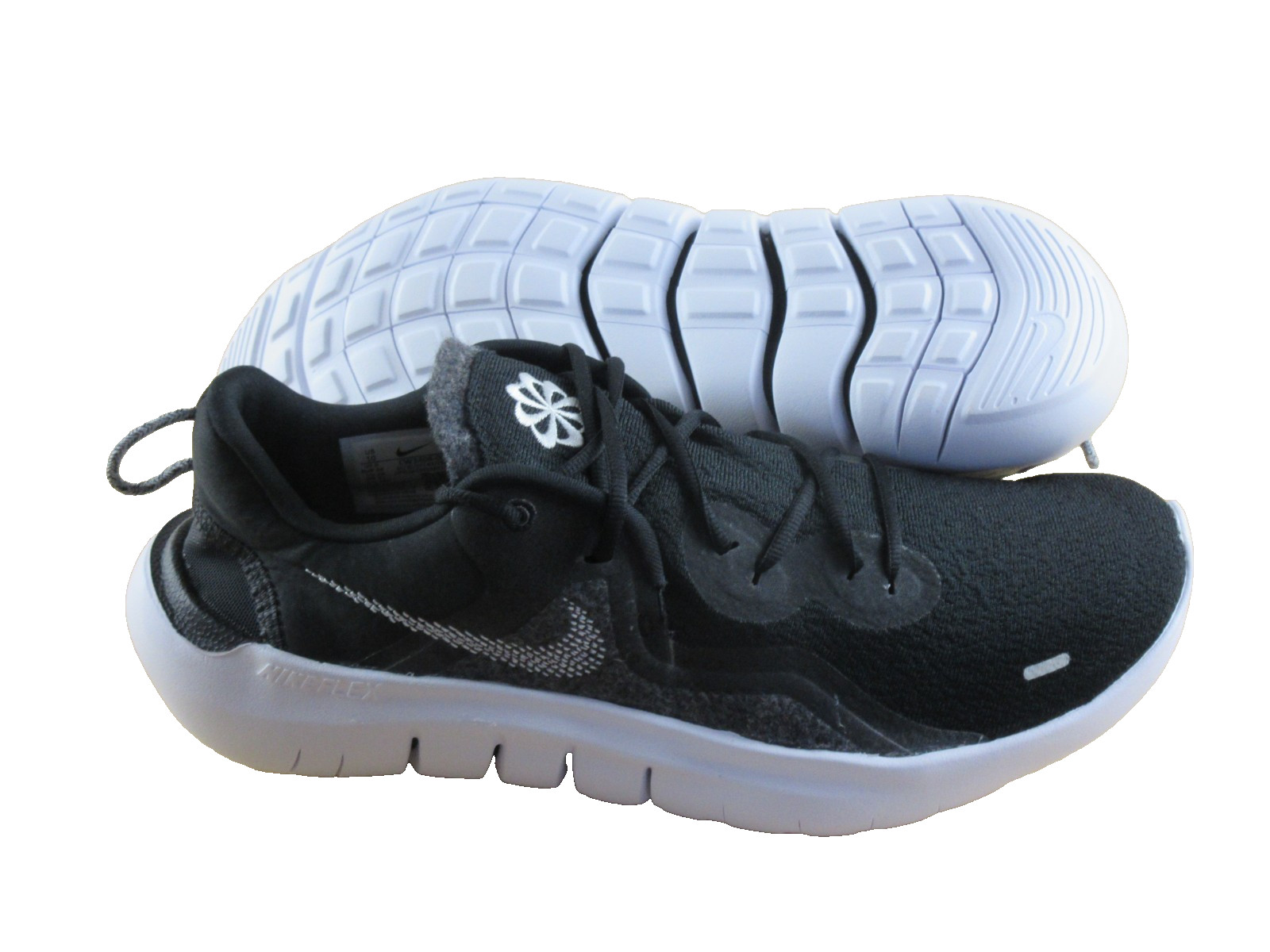 Nike Men’s Flex 2021 RN Running Shoes Black White Smoke Grey Size 11 NIB