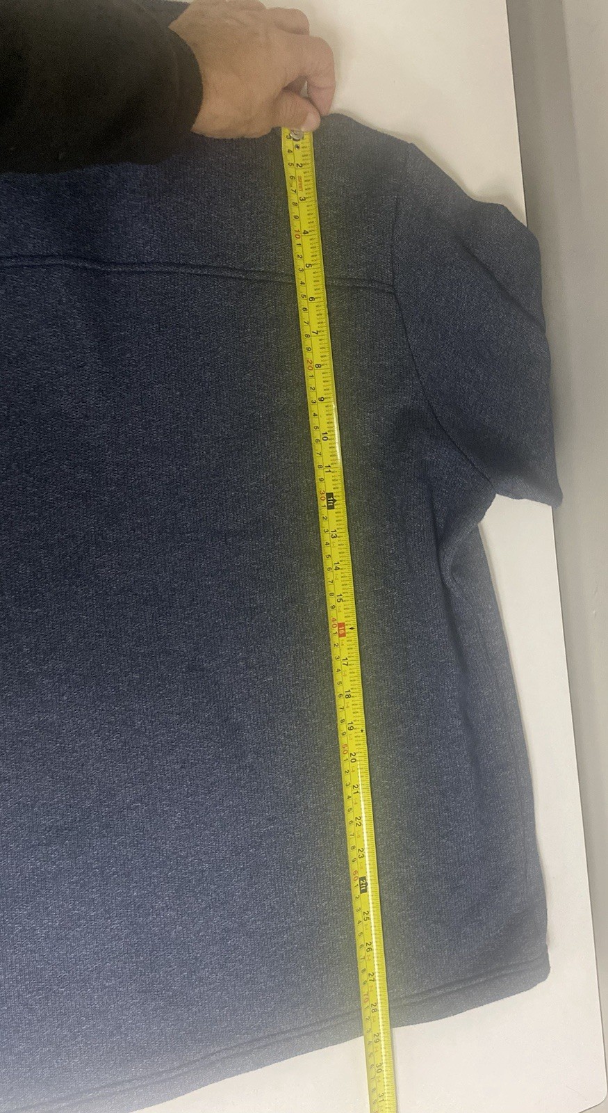 Columbia Quarter Zip Pullover Fleece Sweater Blue Size XL Extra Large