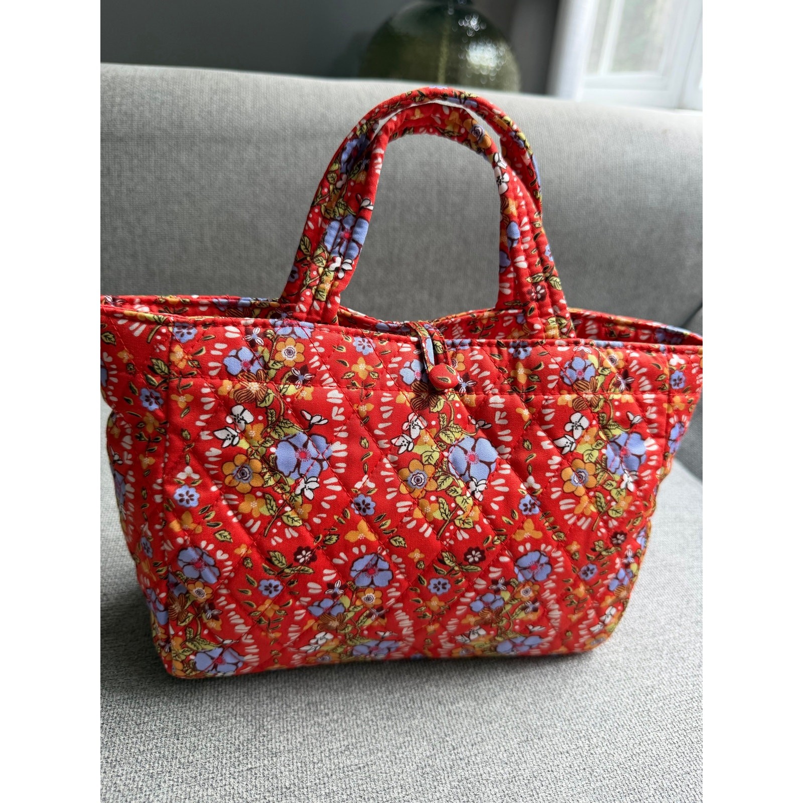 Vera Bradley Mini Hathaway Tote Bag Garden Paisley NWOT