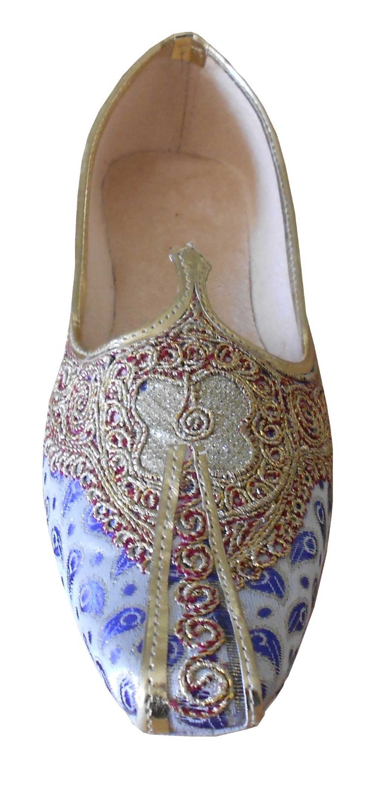Wedding Men Shoes Jutties Multi-Color Handmade FlipFlops Sherwani Khussa US 6-11