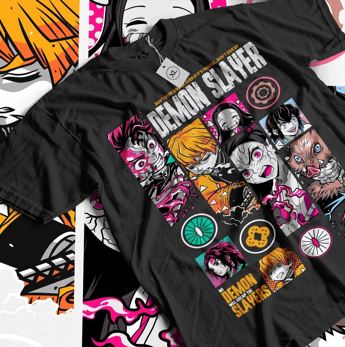 Demon Slayer T-Shirt Kimetsu No Yaiba Inosuke Horror Anime Gift Shirt