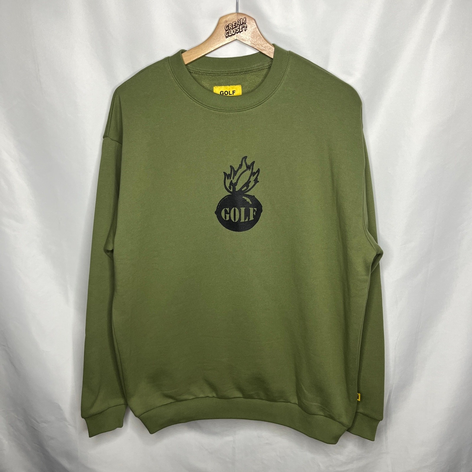 Golf Wang Odd Future Le Fleur Tyler the Creator Bomb Logo Crewneck Sweater M