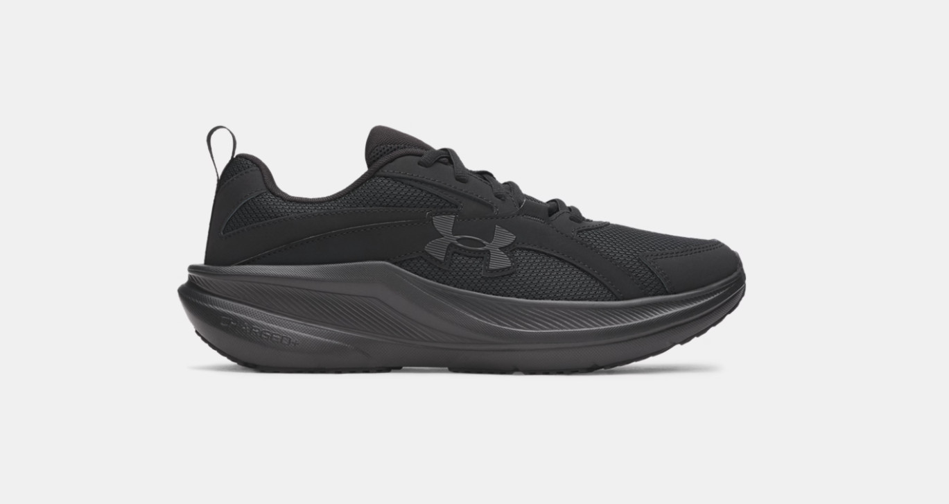 Under Armour Charged Assert 11 Men’s Black Running Shoes