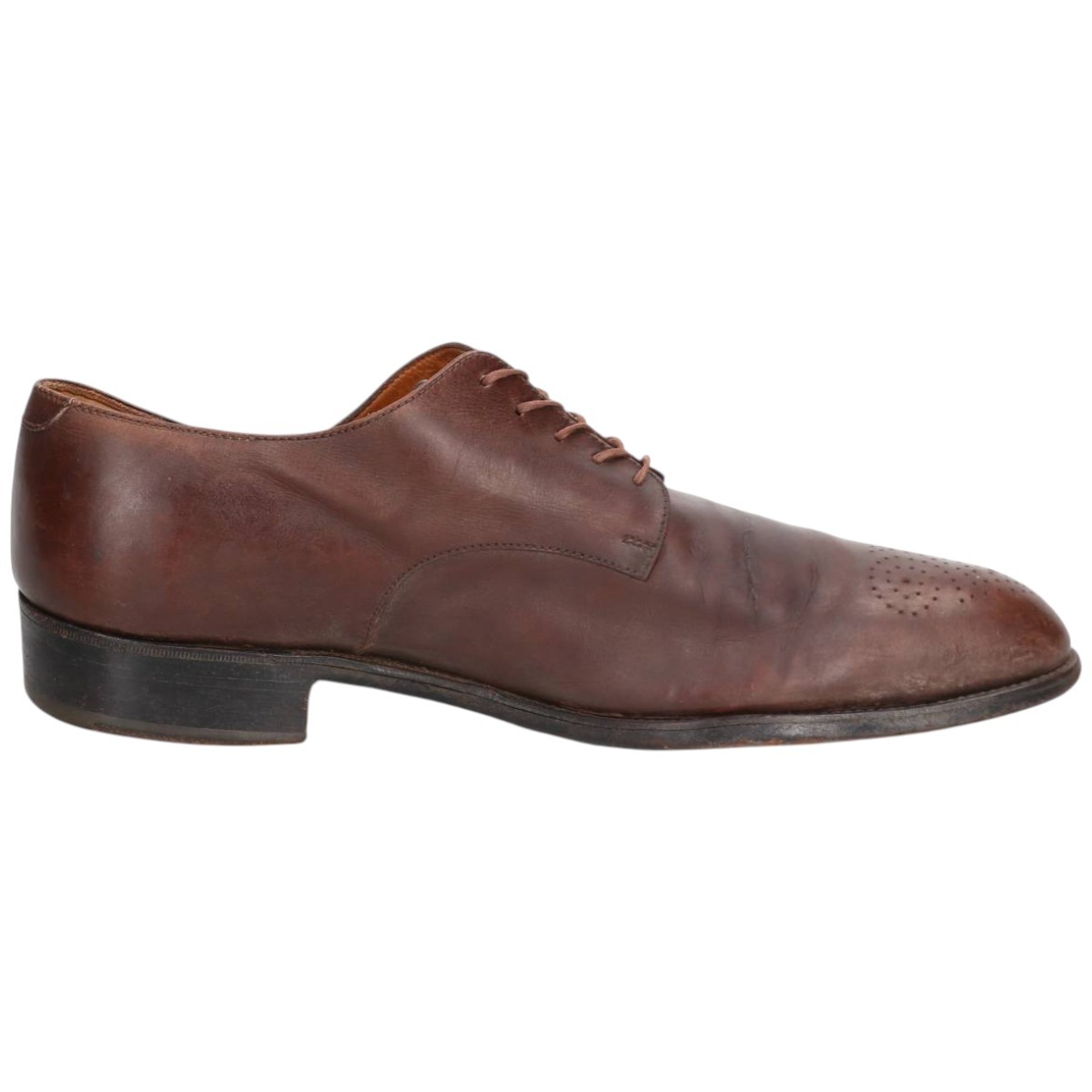 JM Weston Semi-Brogue Plain Toe Shoes, Made in France, Men’s Size 11.4″ (app…
