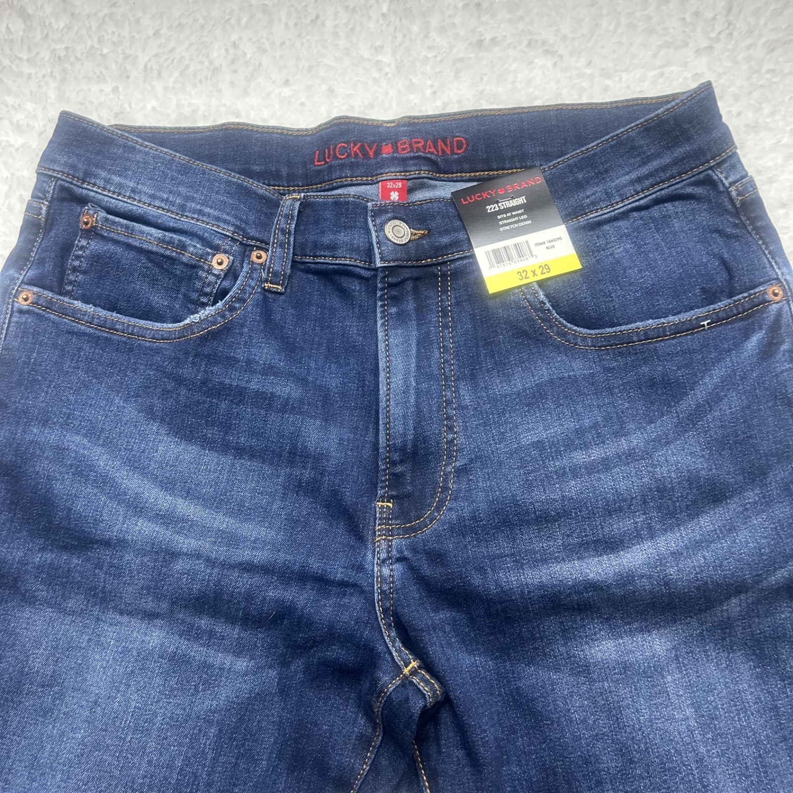 Lucky Brand Men’s Jeans 223 Straight 32X29 Stretch Denim Straight Leg Blue