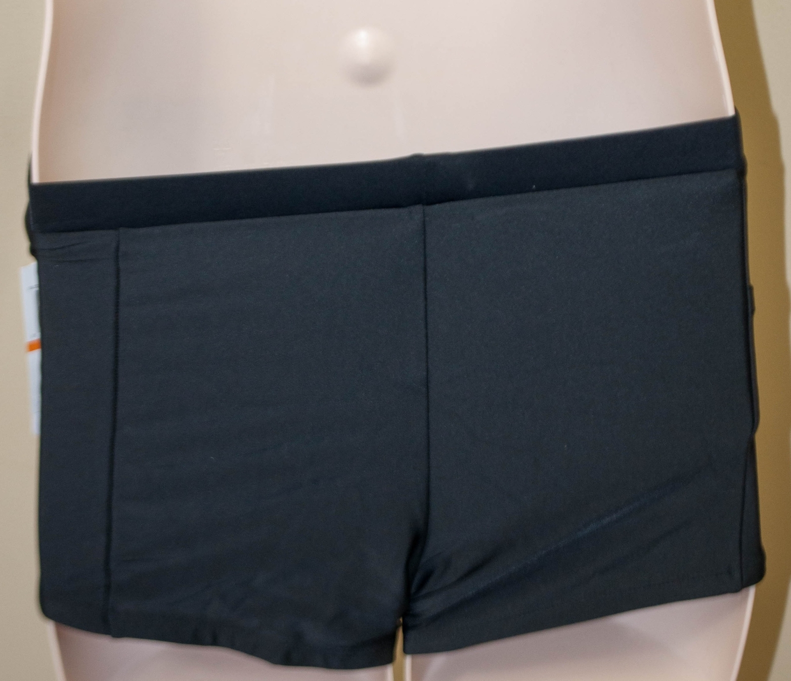 Splashletics Ladies Solid Black Boy Shorts Bottom Swimwear MSRP $49 Pick Size