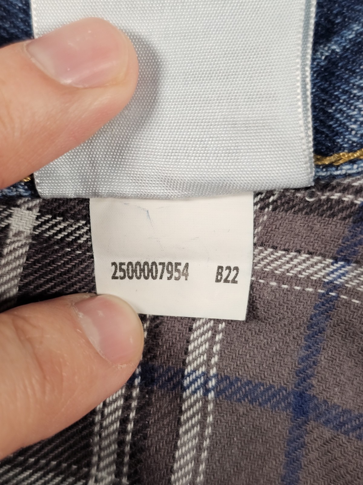 Carhartt B172 Relaxed Fit Tapered Flannel Lined Jeans Mens 42×32 Dark Stone