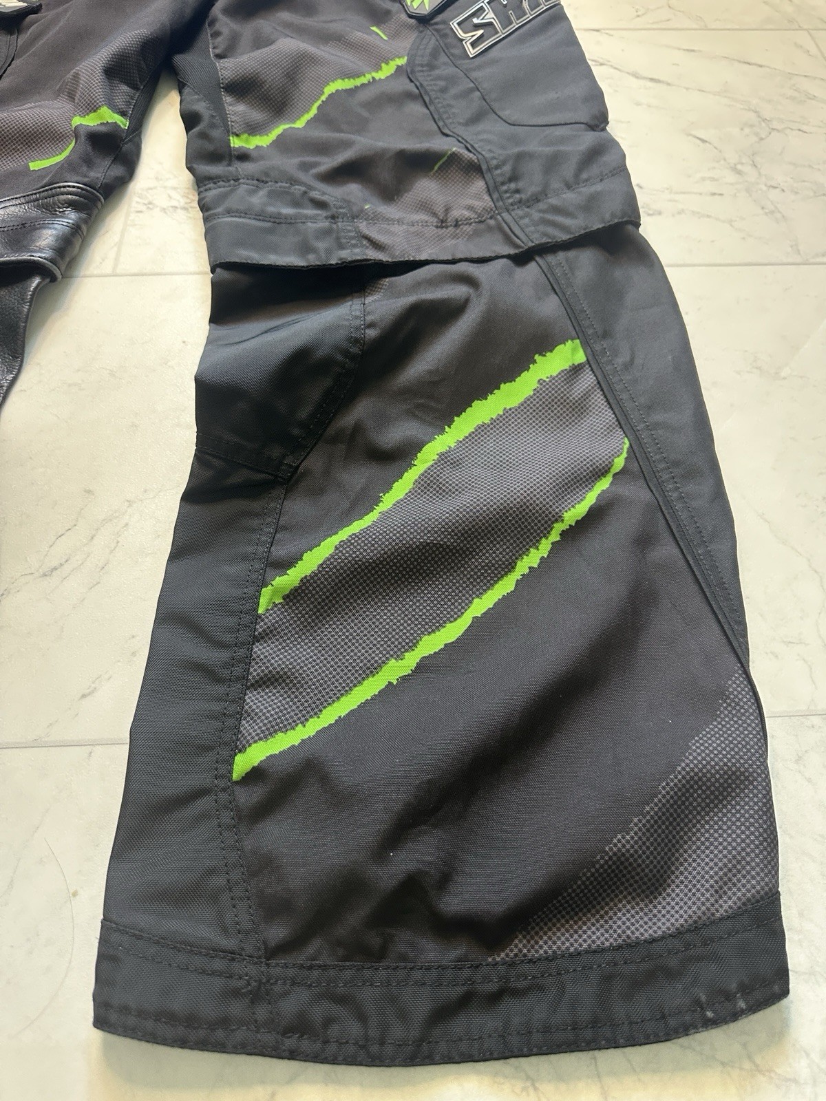 Vintage Shift Recon Freestyle Pant Mens 38 Black Cargo Moto Gorpcore Streetwear