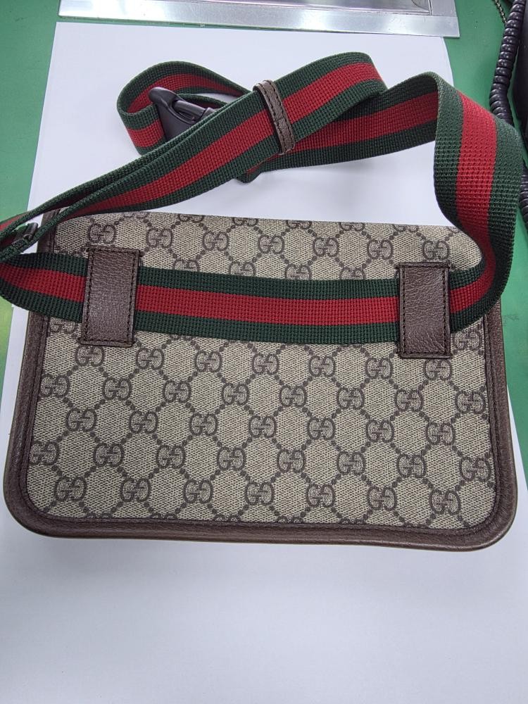 GUCCI GG SUPREME MONOGRAM NEO VINTAGE WEB BELT BAG (HQ0024812)