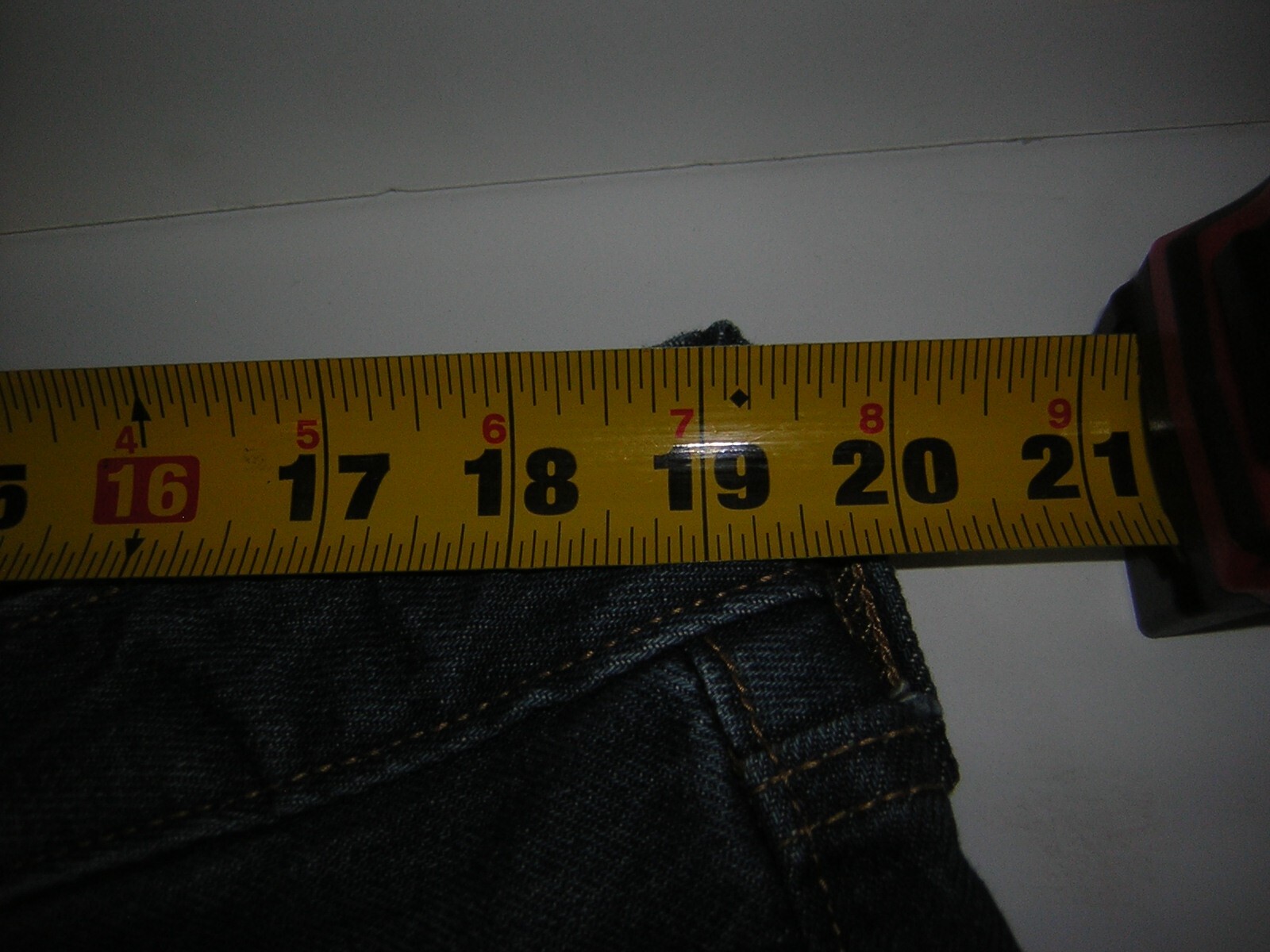 Old Navy jeans size in pictures