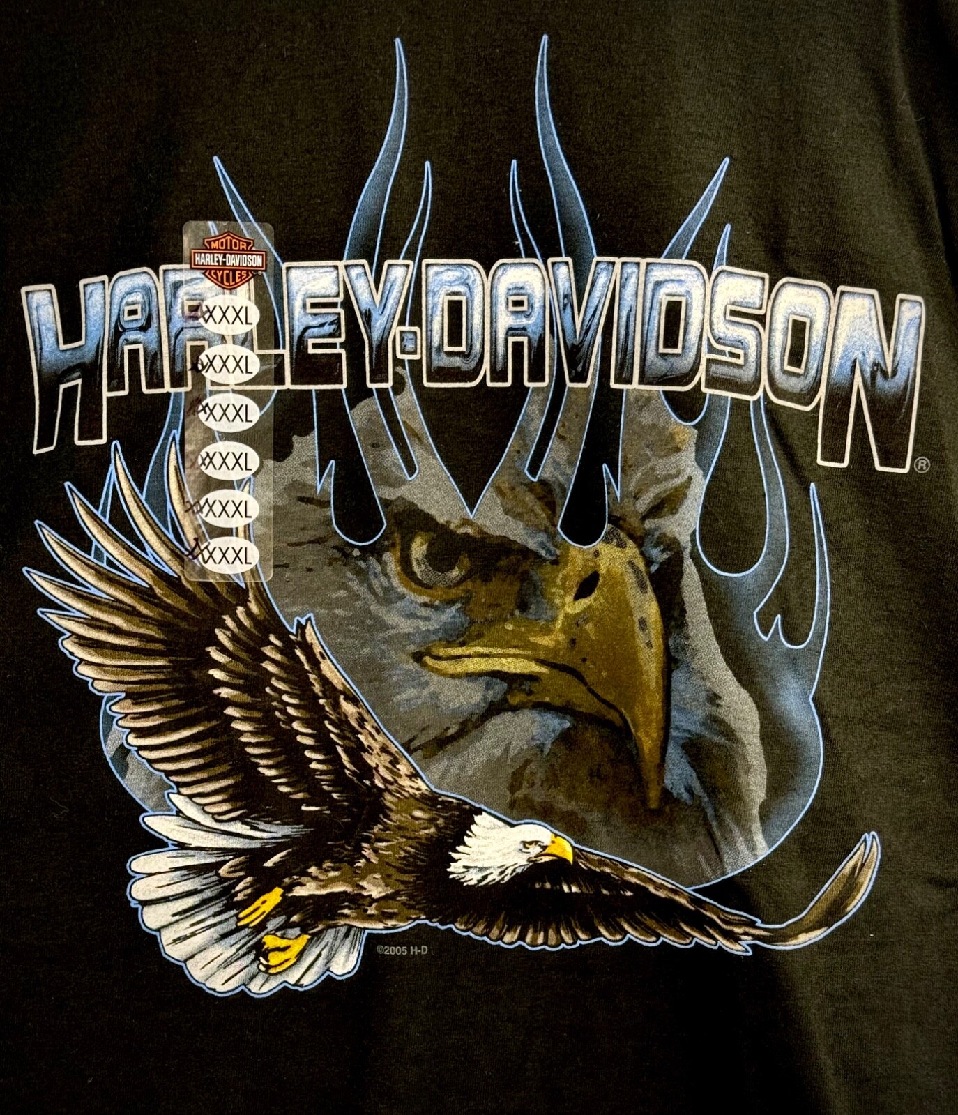 2005 Harley Davidson XXXXXL 5XL Pat Rogers Speedway Concord, NC T-Shirt Beefy-T