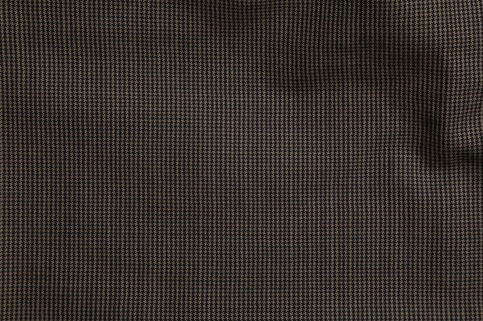 Hickey by Hickey Freeman Birdseye Wool Suit Size 38 R in Brown Black Plaid