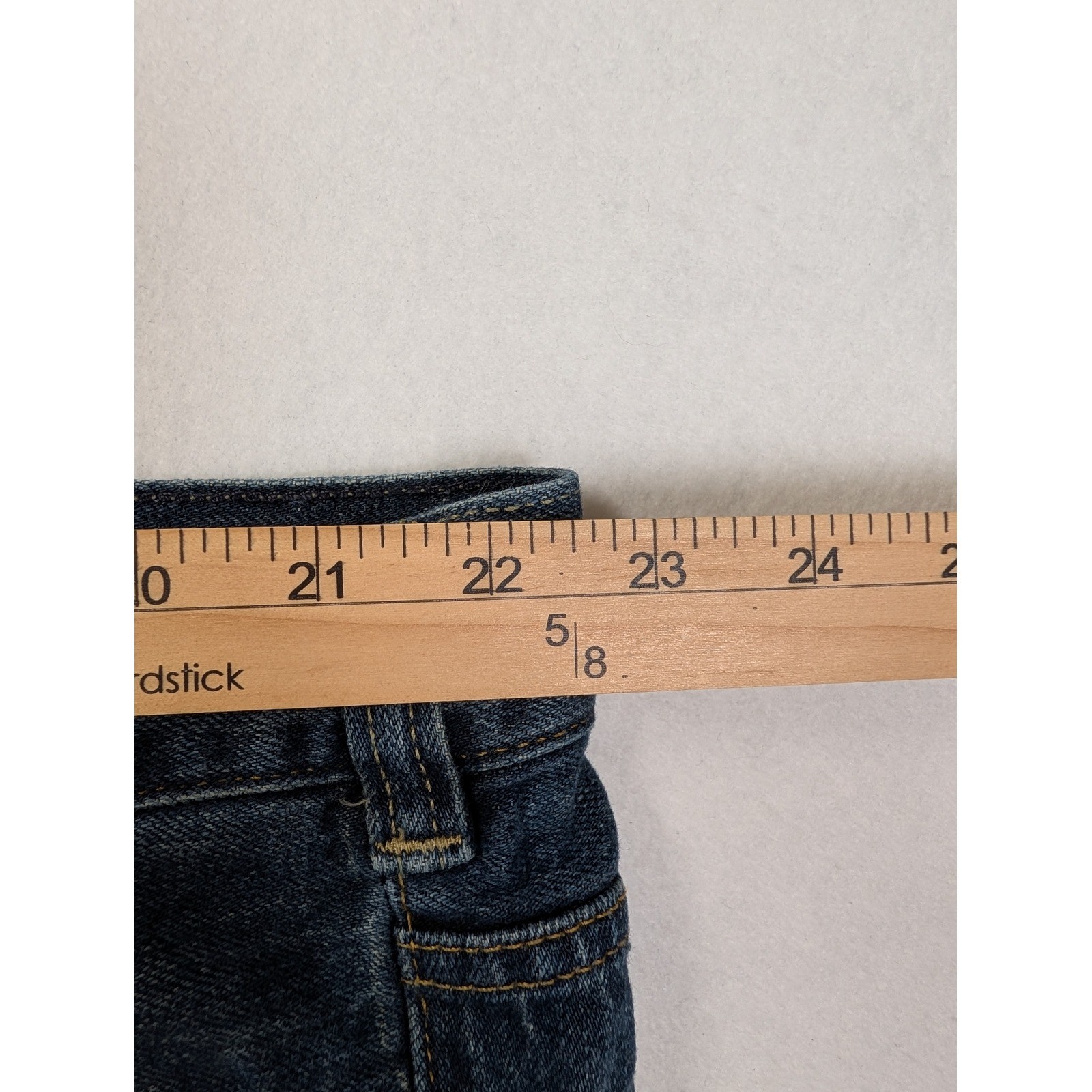 Urban Pipeline Mens Relaxed Straight Jeans 48 x 34 Dark Wash Blue Denim
