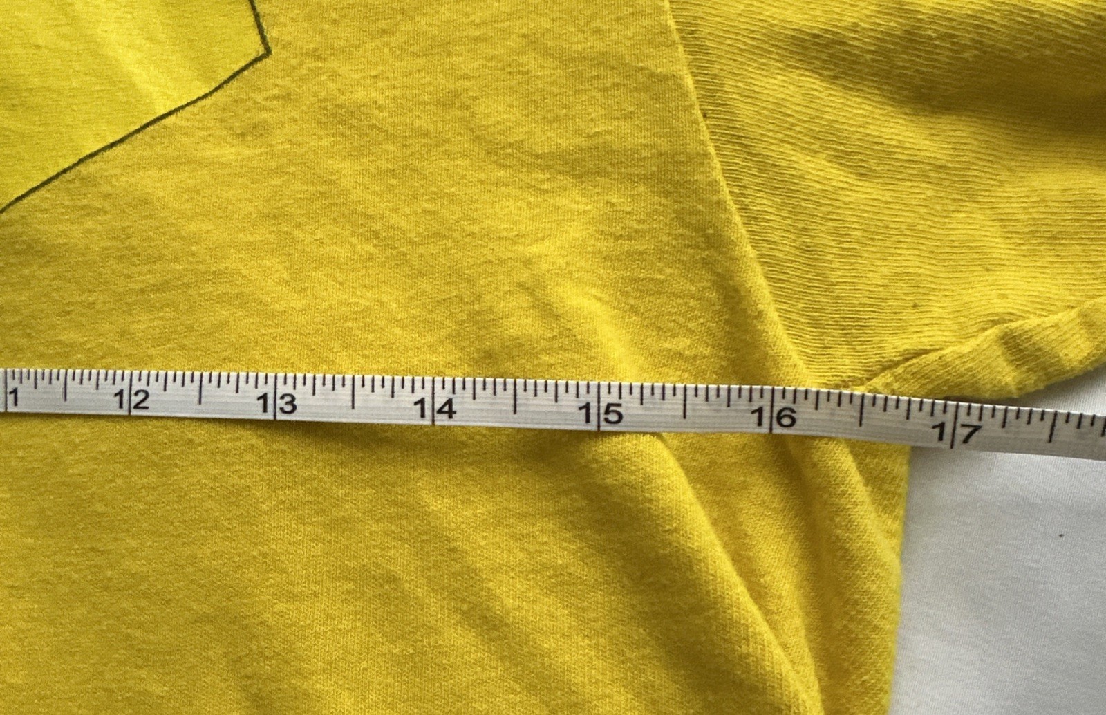 Poke’man Pikachu Crop Top Size Small Yellow