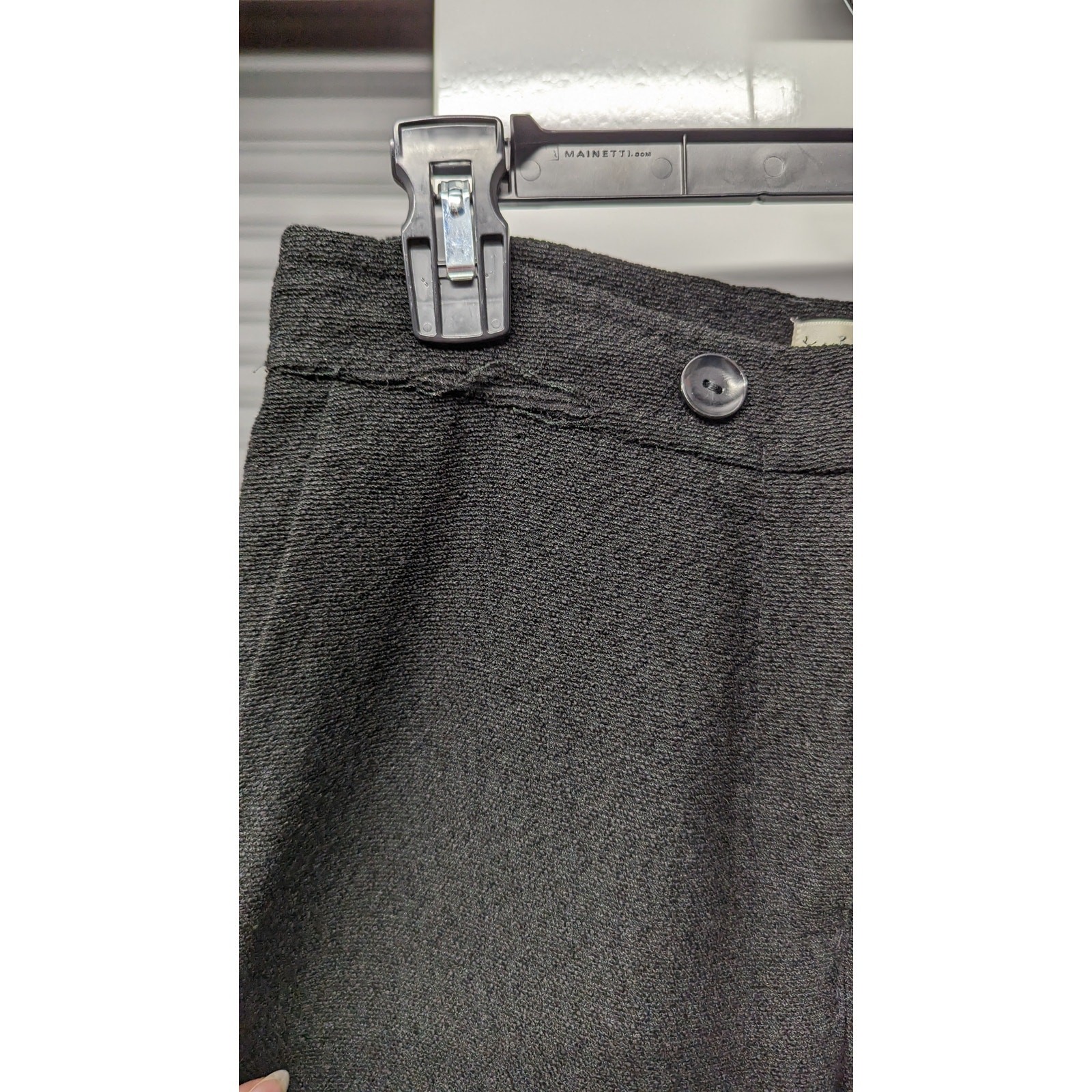 MAX MARA Size 8 Pants Bootcut Casual Work Button Zip Fly Seam Pockets