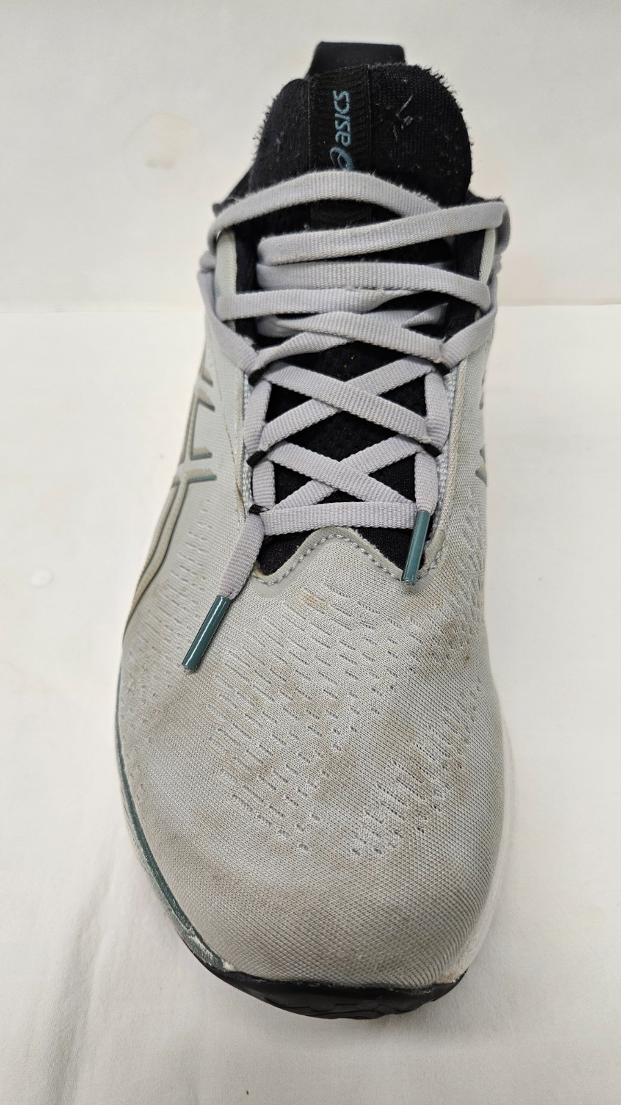 ASICS Gel-Nimbus 25 Shoes Men’s Size 10 Piedmont Grey/Foggy Teal Running Shoes