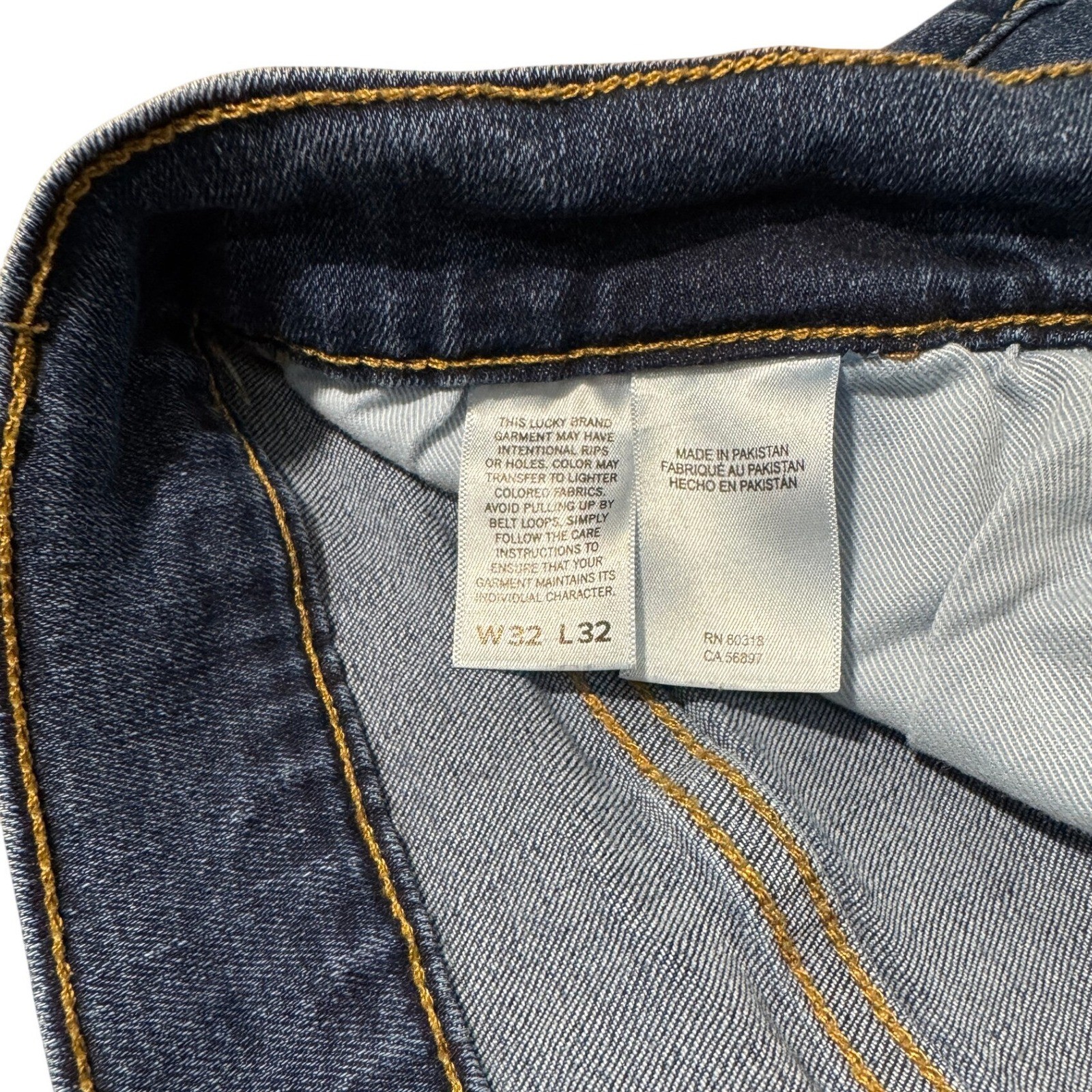 STOP SCROLL Lucky Brand 221 Straight Jeans 32×30 Clean Blue Denim Fit