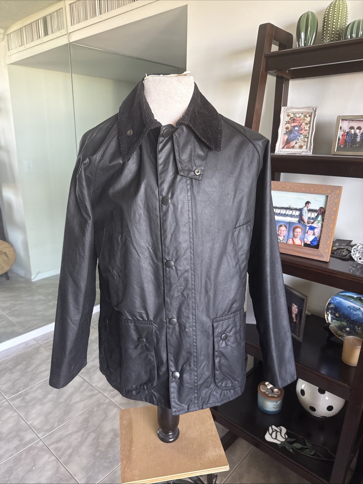 Barbour Bedale Thornproof NWT Black C42/107cm England Jacket Brand new!✅🌟🇬🇧