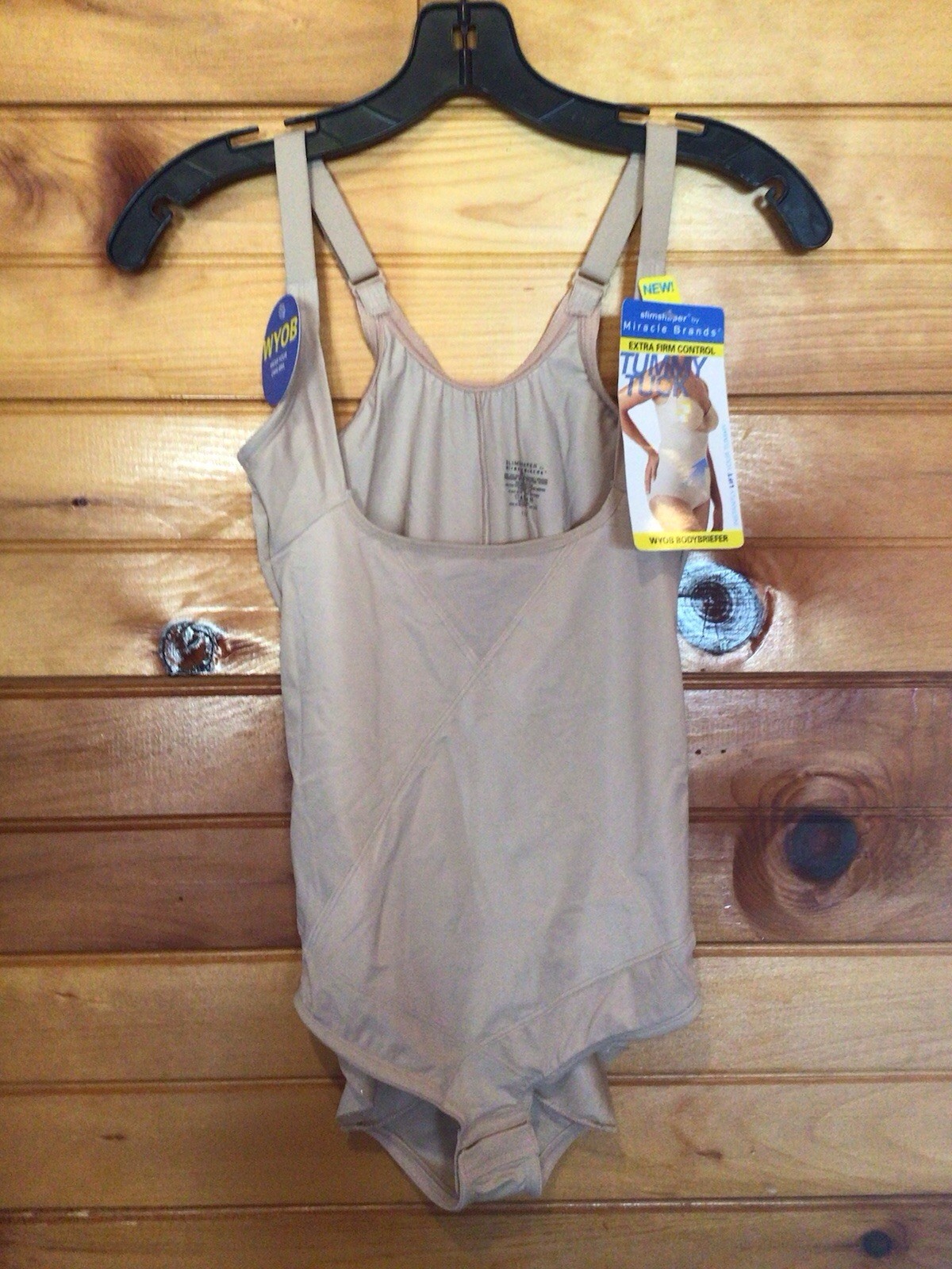 SlimShaper Miracle Brands S High-Waisted Tummy Tuck Slimmer Extra Firm WYOB $39