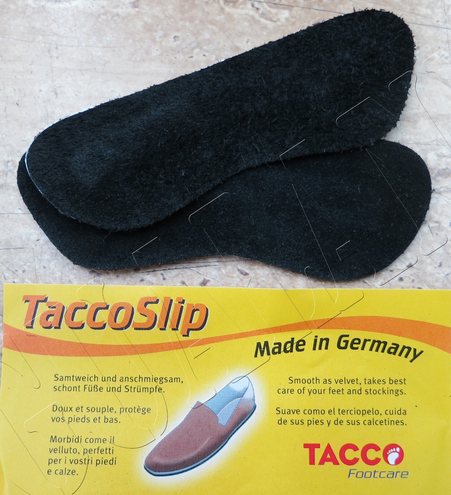 Tacco Heel Grip High Dance Shoe Liner Stop Slipping Suede Back Pump Cushion Pads