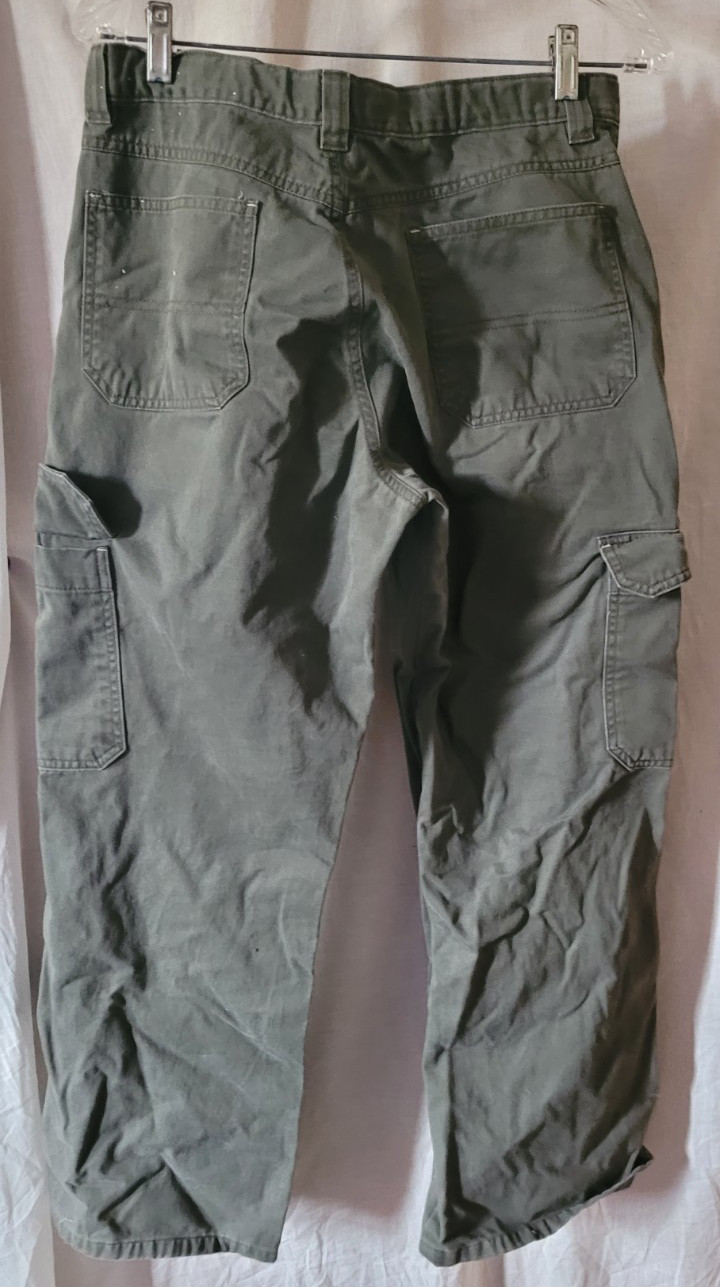 Young Men’s WRG Jeans Co. Grey Adjustable Waist Snap Zip 31″x36″ Inseam 28″