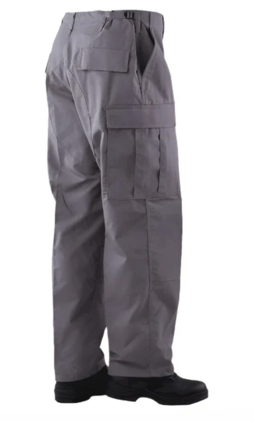 NEW X-LRG Pants TRU-SPEC MENS POLY COTTON RIPSTOP BDU PANTS GREY XL-Extra Large