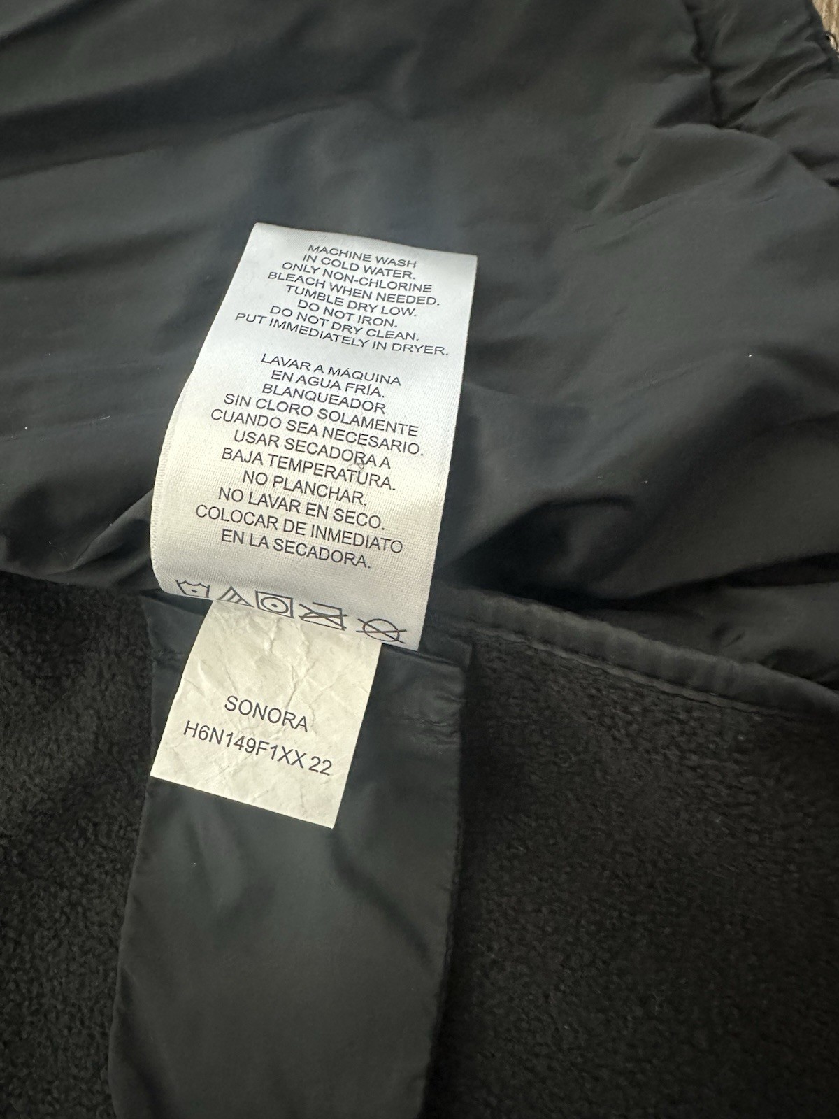 Hurley Hybrid Hooded Jacket Mens XXL Black Softshell Quilted Fleece Lined Zip