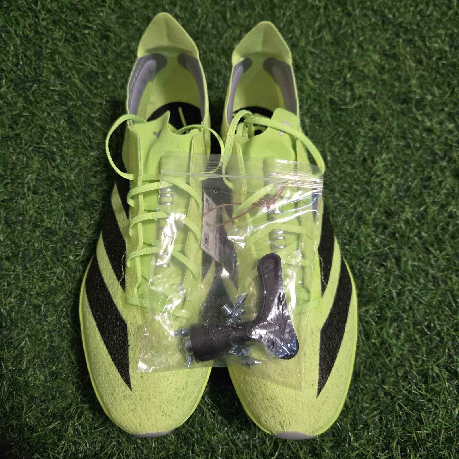 Adidas Adizero Prime SP 3 Strung Lucid Green Track Shoes IH5800 SZ Men 7 Women 8