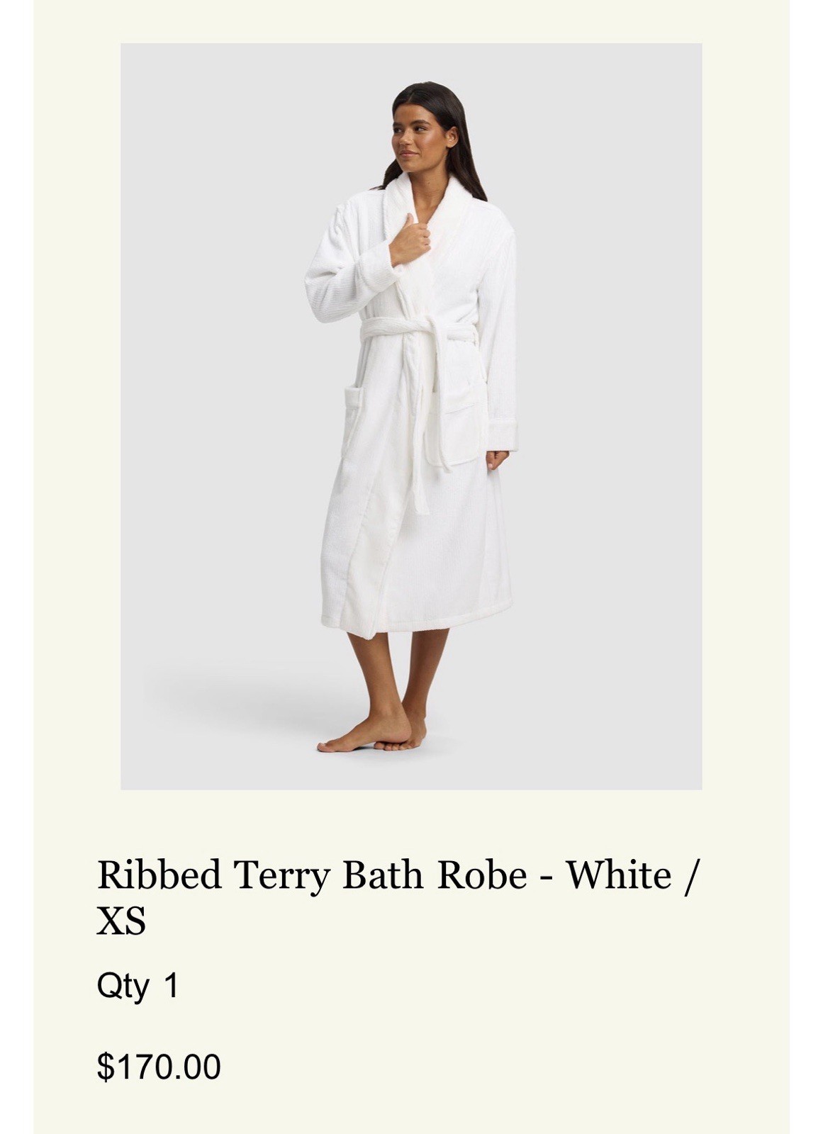 Cozy Earth Women’s Robe XS