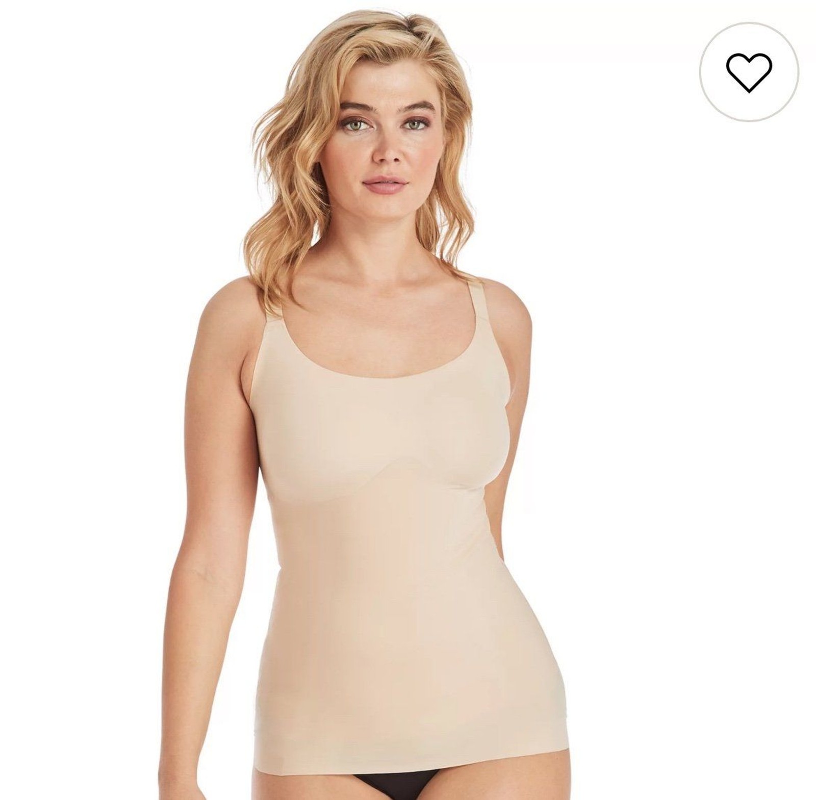 Women’s Maidenform® Shapewear Firm Control Cami DMS086 Sz Medium Transparent EUC