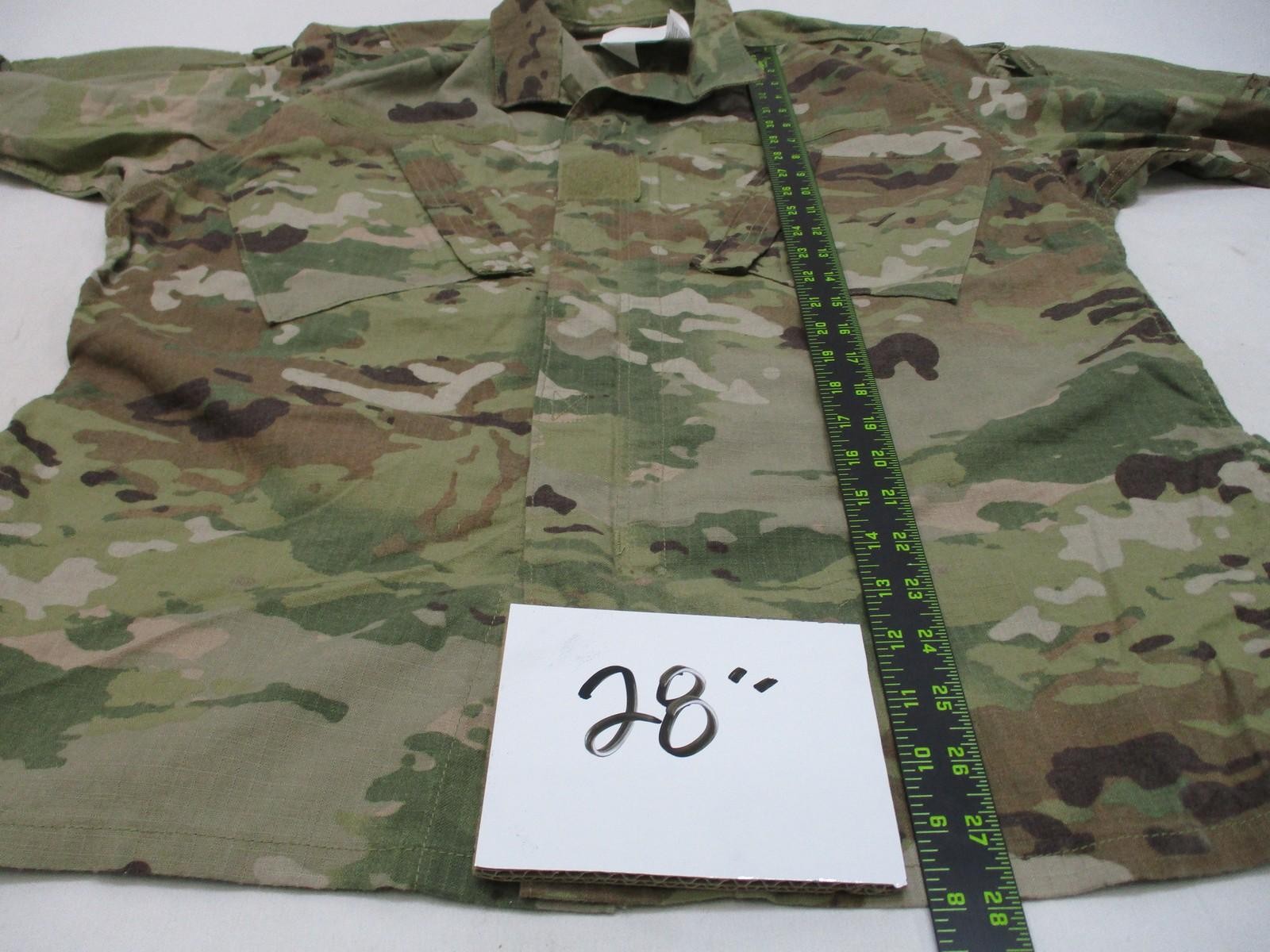 New US Army Combat Uniform ACU Flame Resistant Coat Medium Regular MultiCam