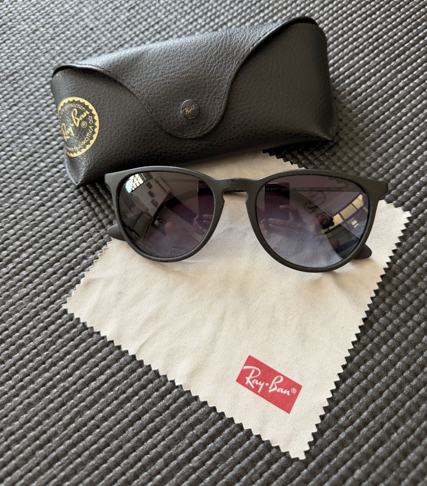 Ray-Ban RB4171 Erika Round Sunglasses for Women for Men