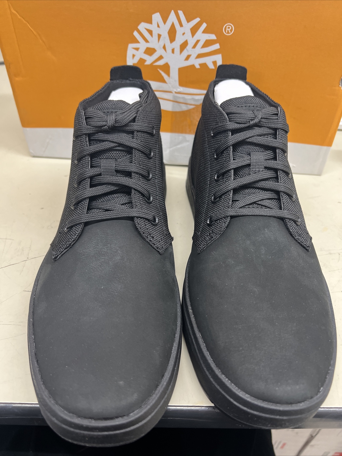 PICK SIZE/COLOR – Timberland Mens Davis Square Leather Fabric Chukka