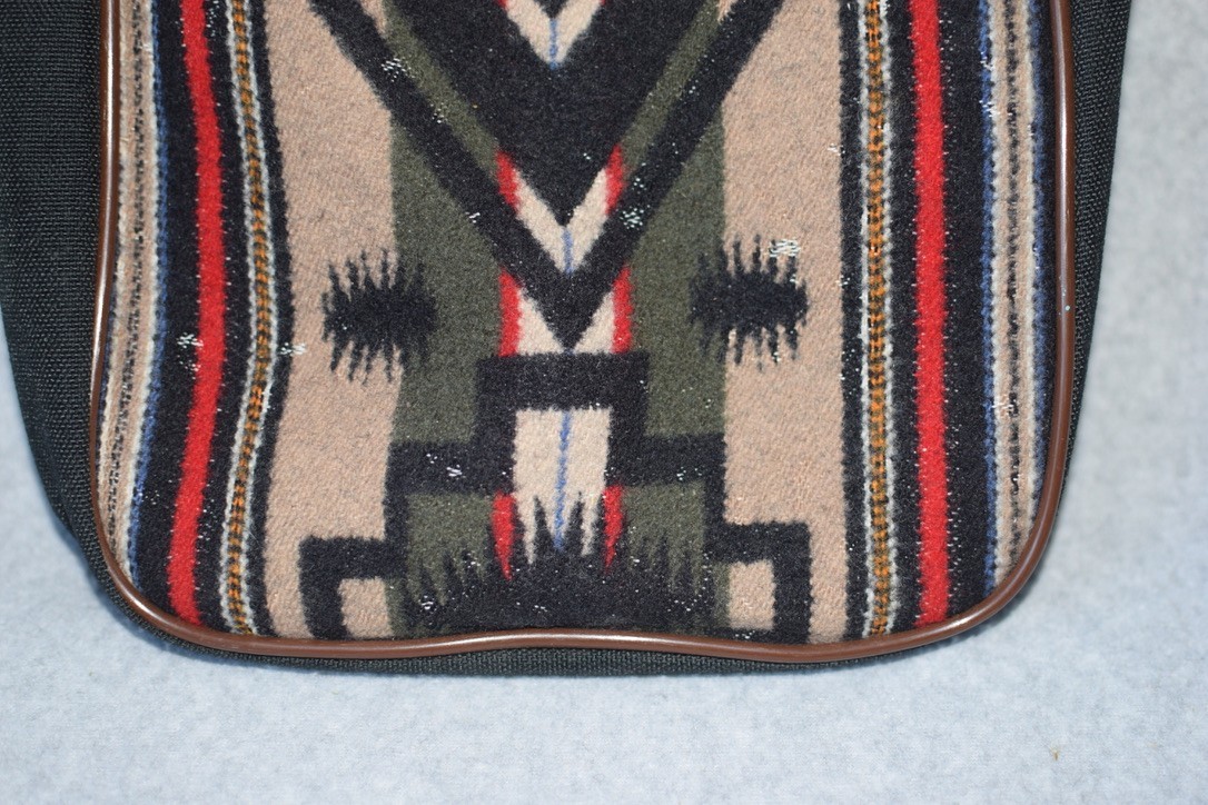 Pendleton Mystic Lake Explorer Sling crossbody bag Black Wool Aztec Design
